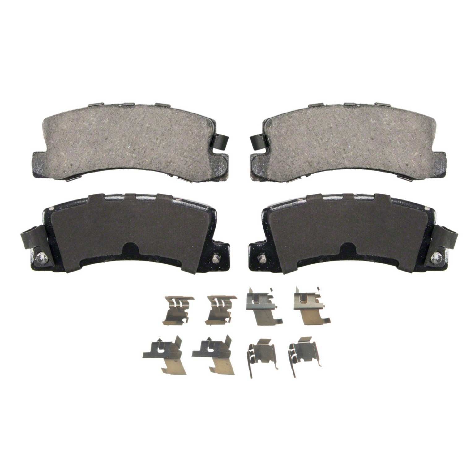 Wagner Brake Disc Brake Pad Set  top view frsport ZD325