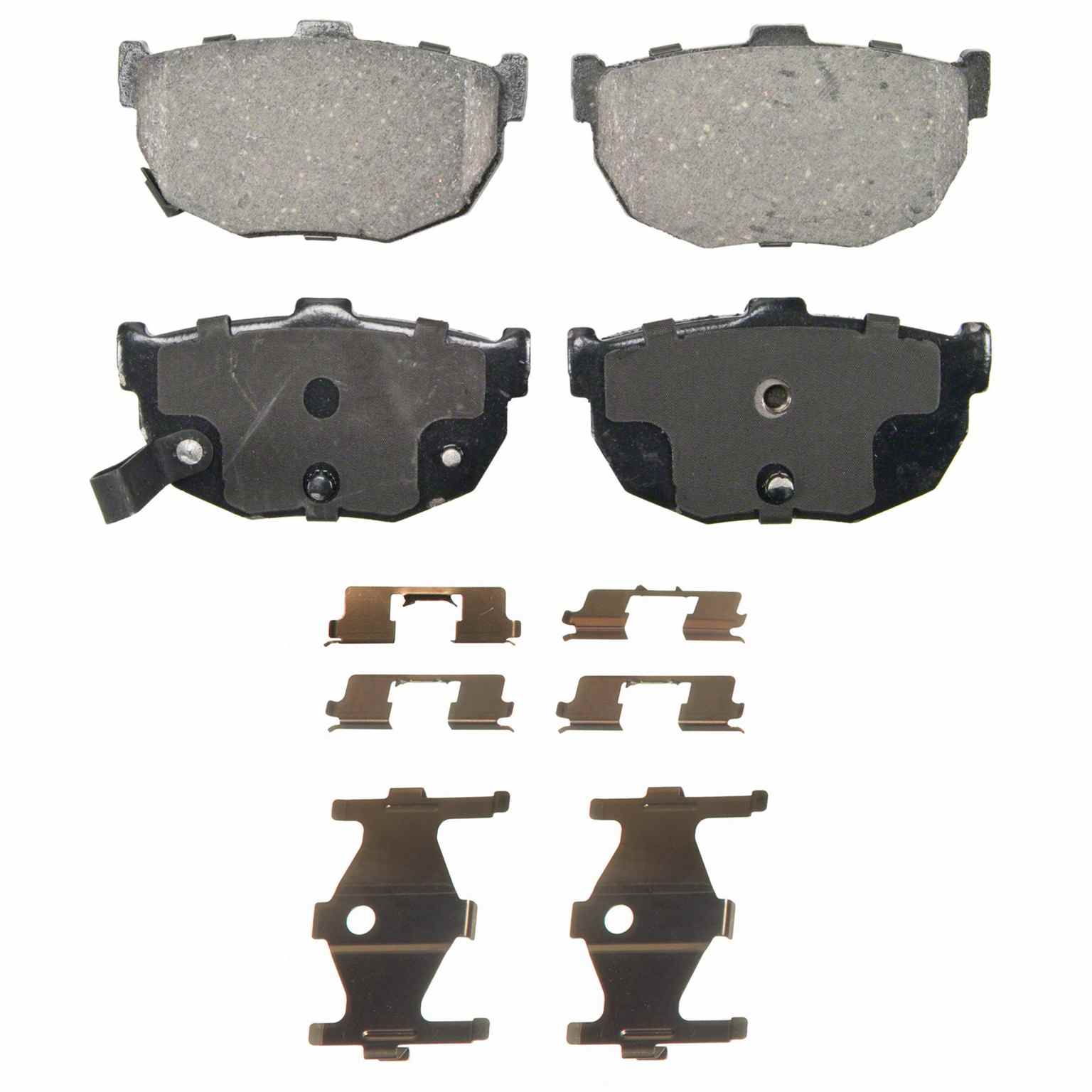 Wagner Brake Disc Brake Pad Set  top view frsport ZD429