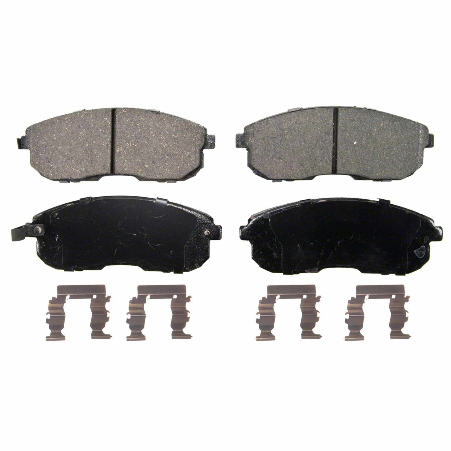 Wagner Brake Disc Brake Pad Set  top view frsport ZD430