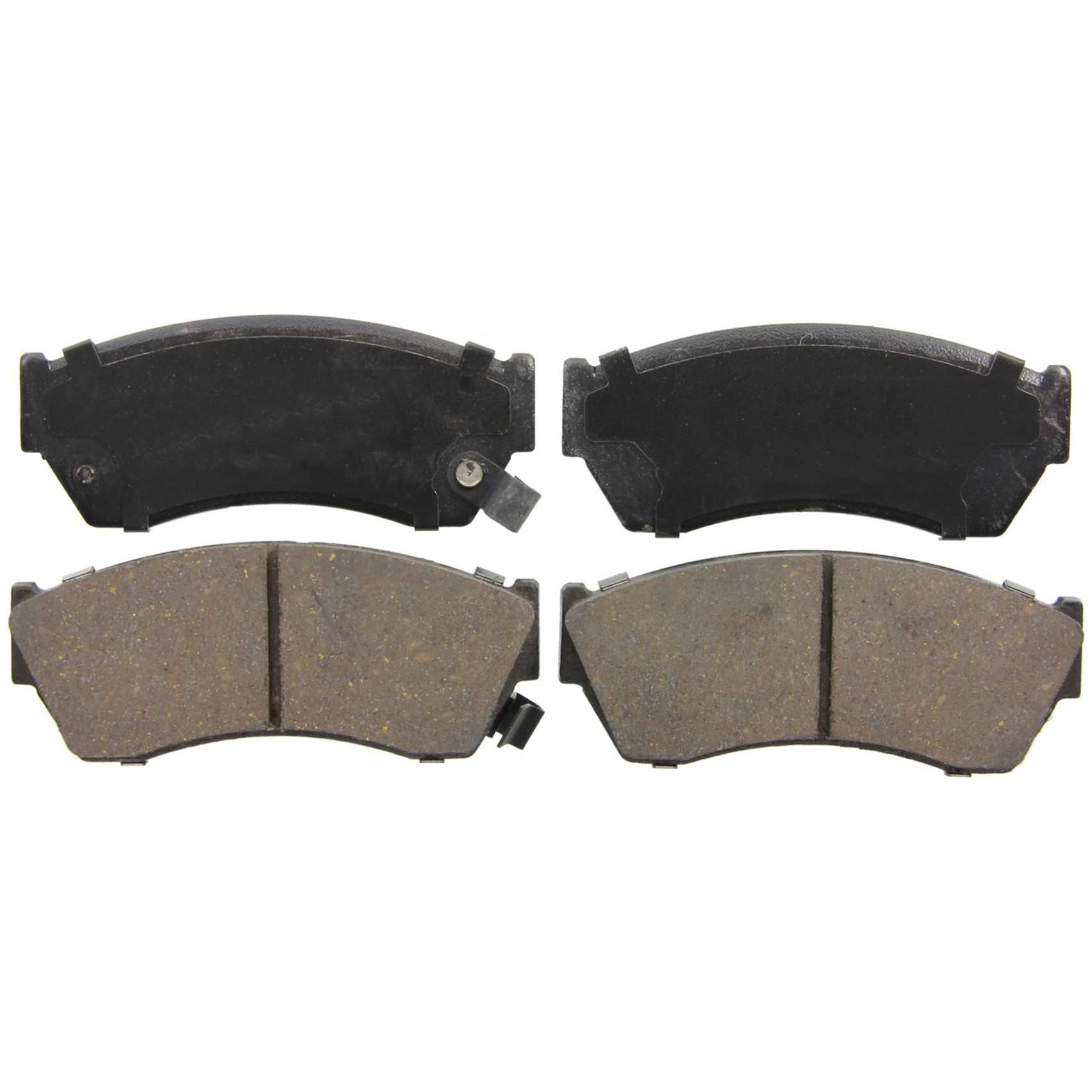 Wagner Brake Disc Brake Pad Set  top view frsport ZD451