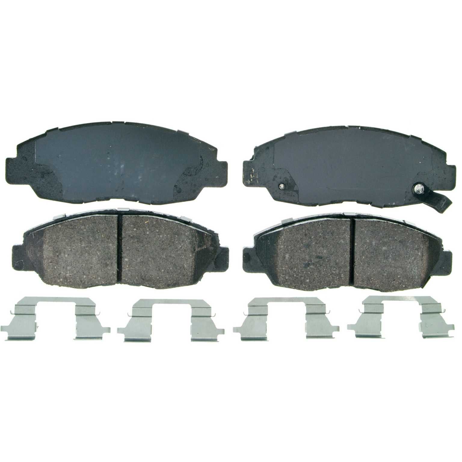 Wagner Brake Disc Brake Pad Set  top view frsport ZD465A