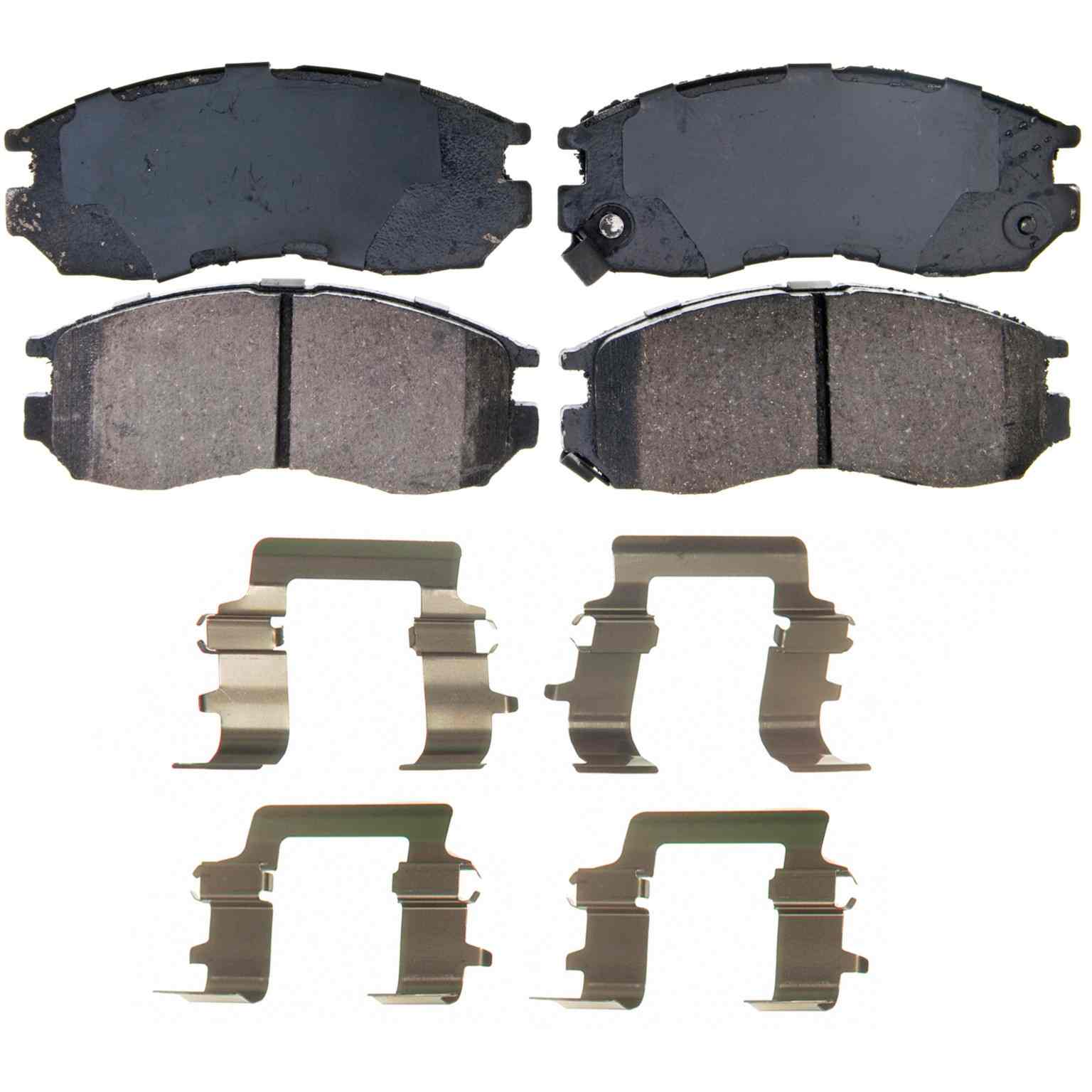 wagner brake disc brake pad set  frsport zd484