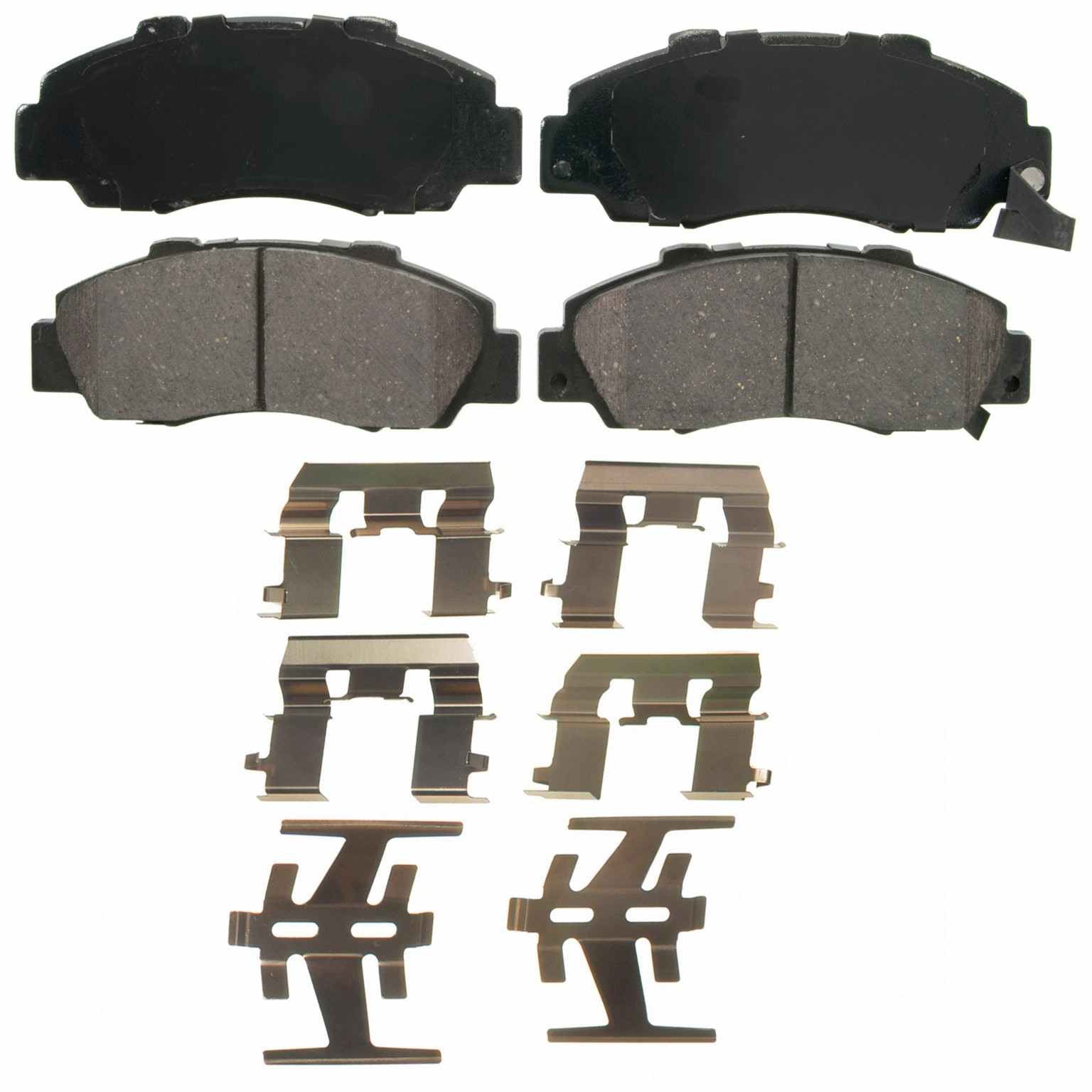 Wagner Brake Disc Brake Pad Set  top view frsport ZD503