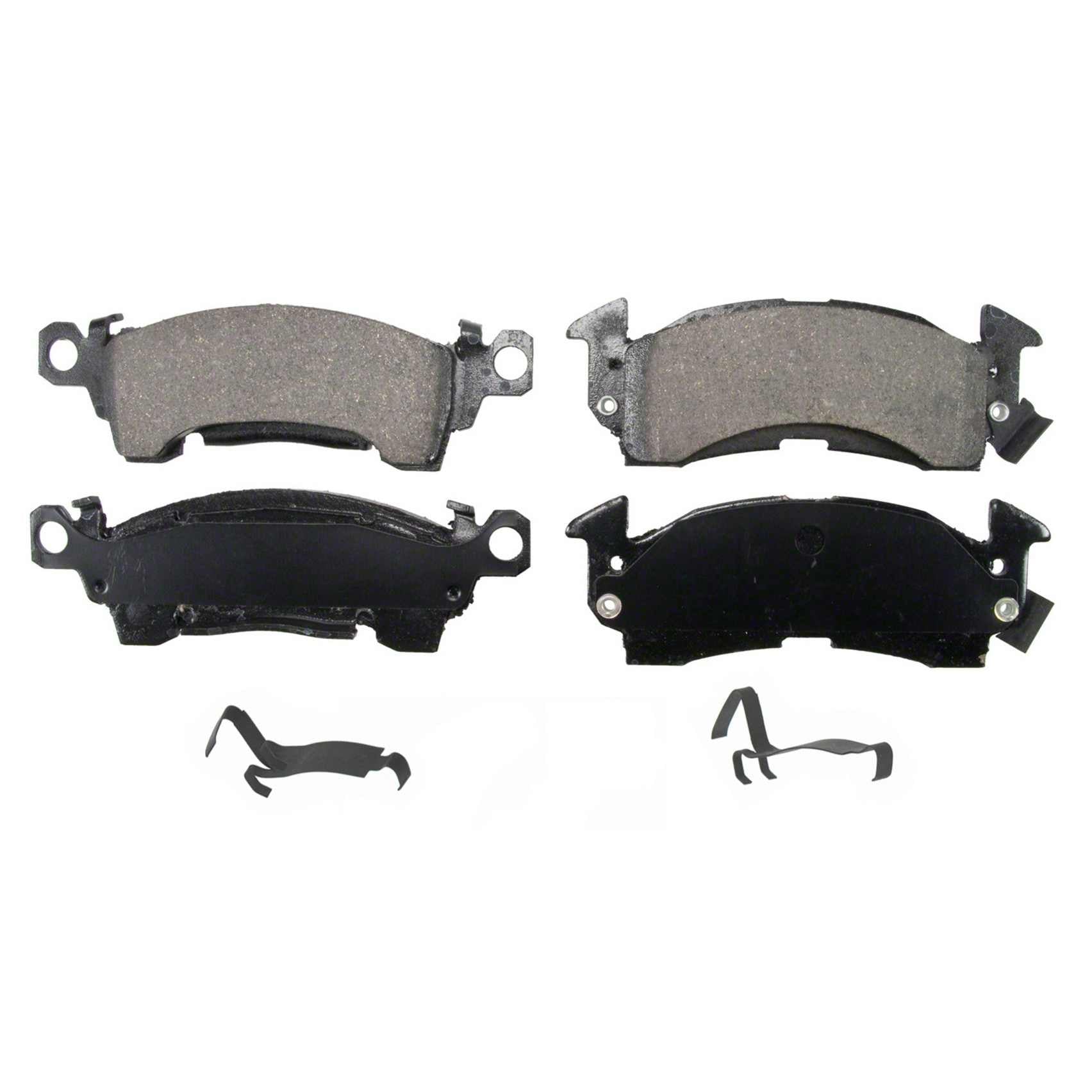 Wagner Brake Disc Brake Pad Set  top view frsport ZD52