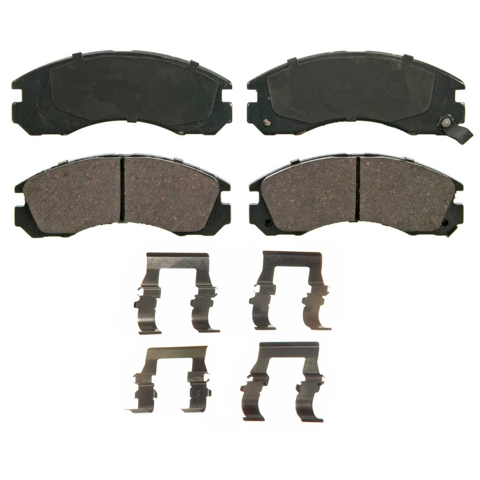 wagner brake disc brake pad set  frsport zd530