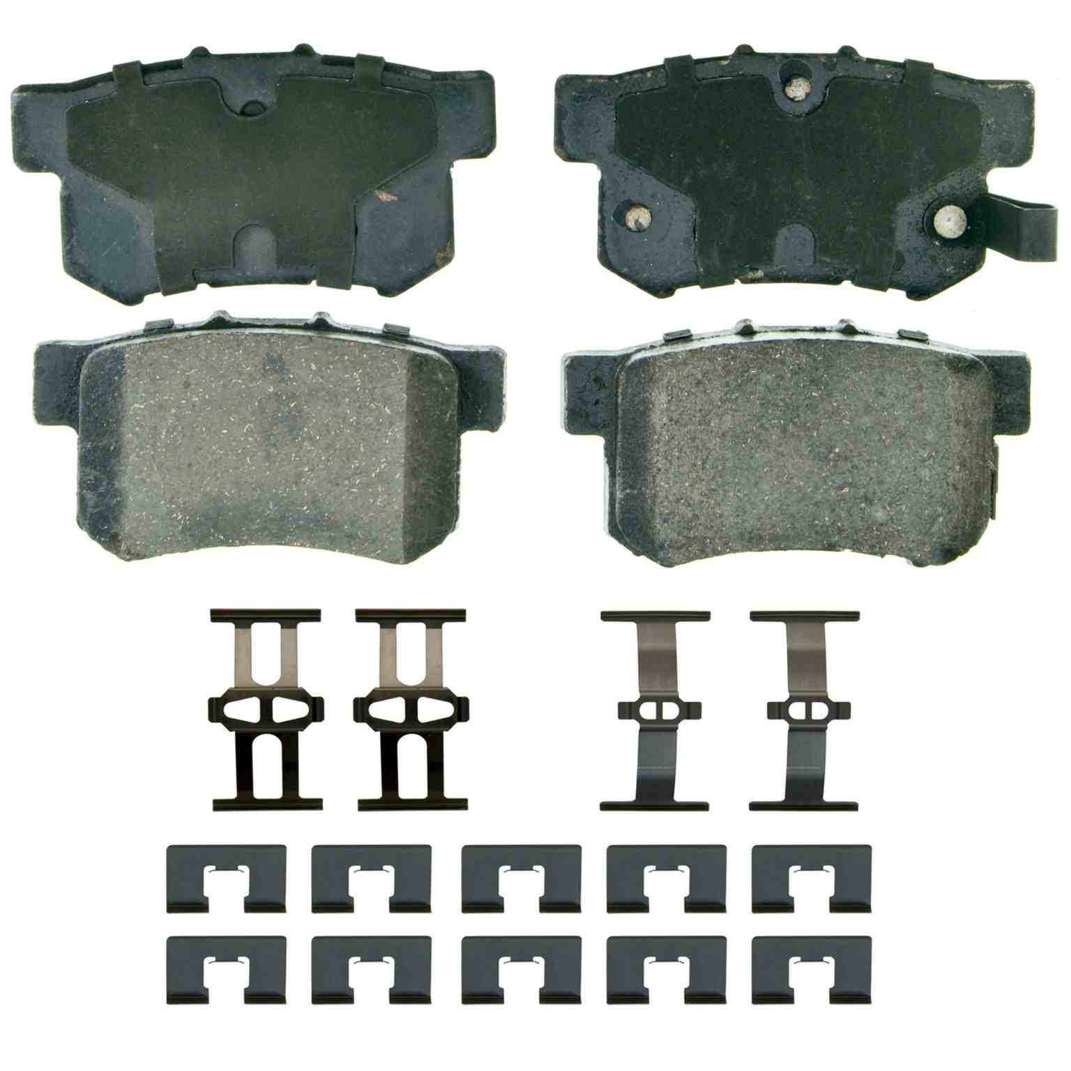 Wagner Brake Disc Brake Pad Set  top view frsport ZD537