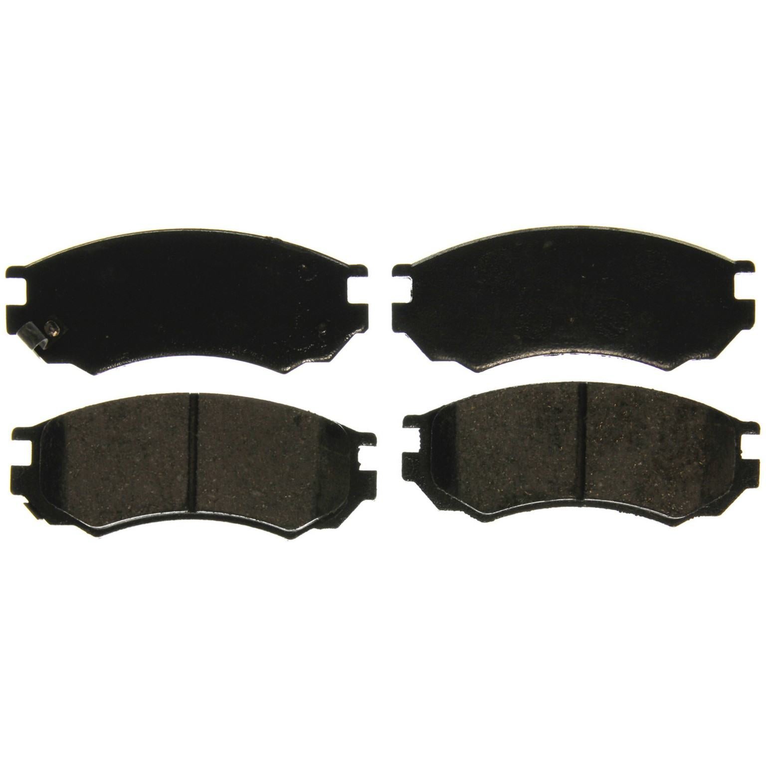 Wagner Brake Disc Brake Pad Set  top view frsport ZD549