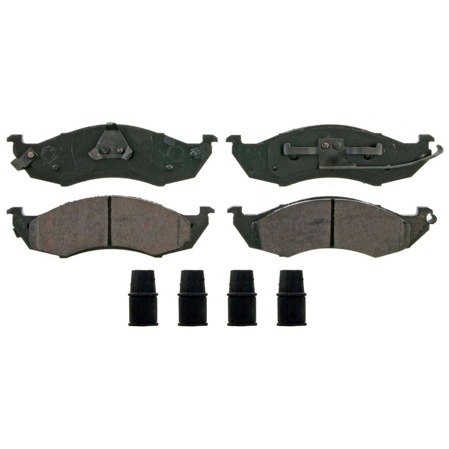 Wagner Brake Disc Brake Pad Set  top view frsport ZD576