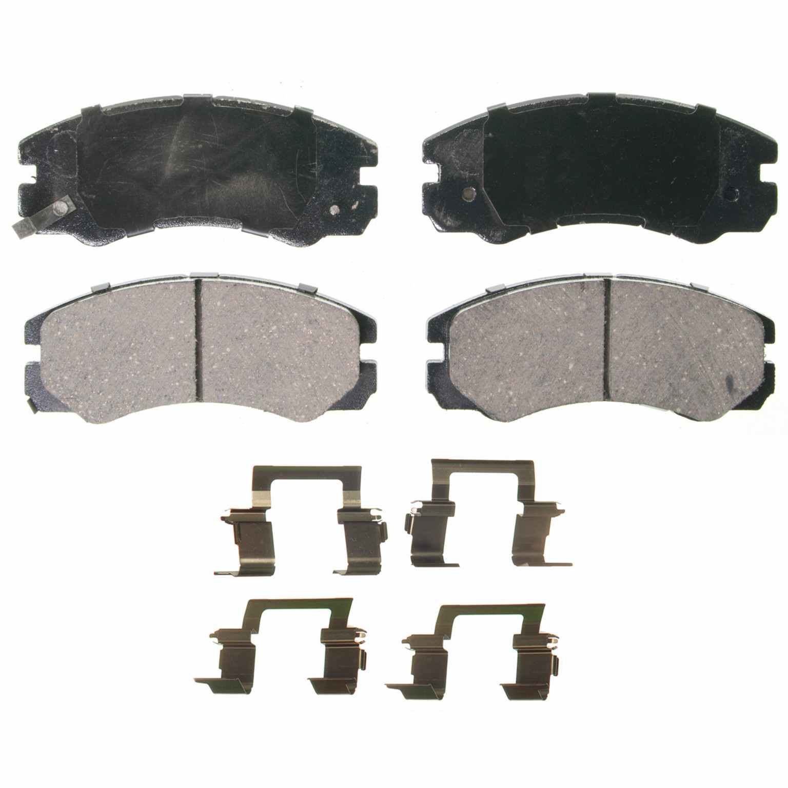 Wagner Brake Disc Brake Pad Set  top view frsport ZD579A