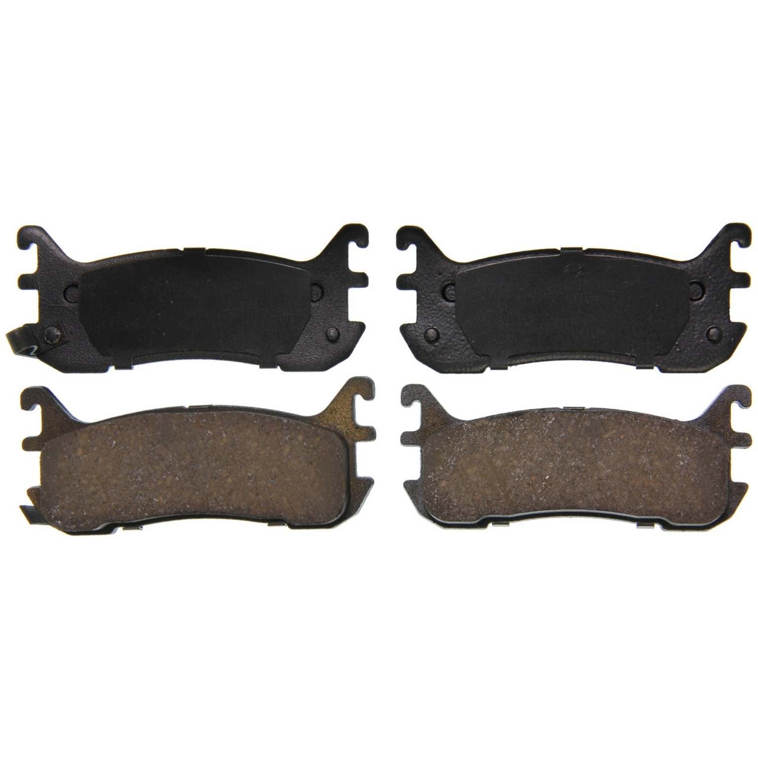 wagner brake disc brake pad set  frsport zd636