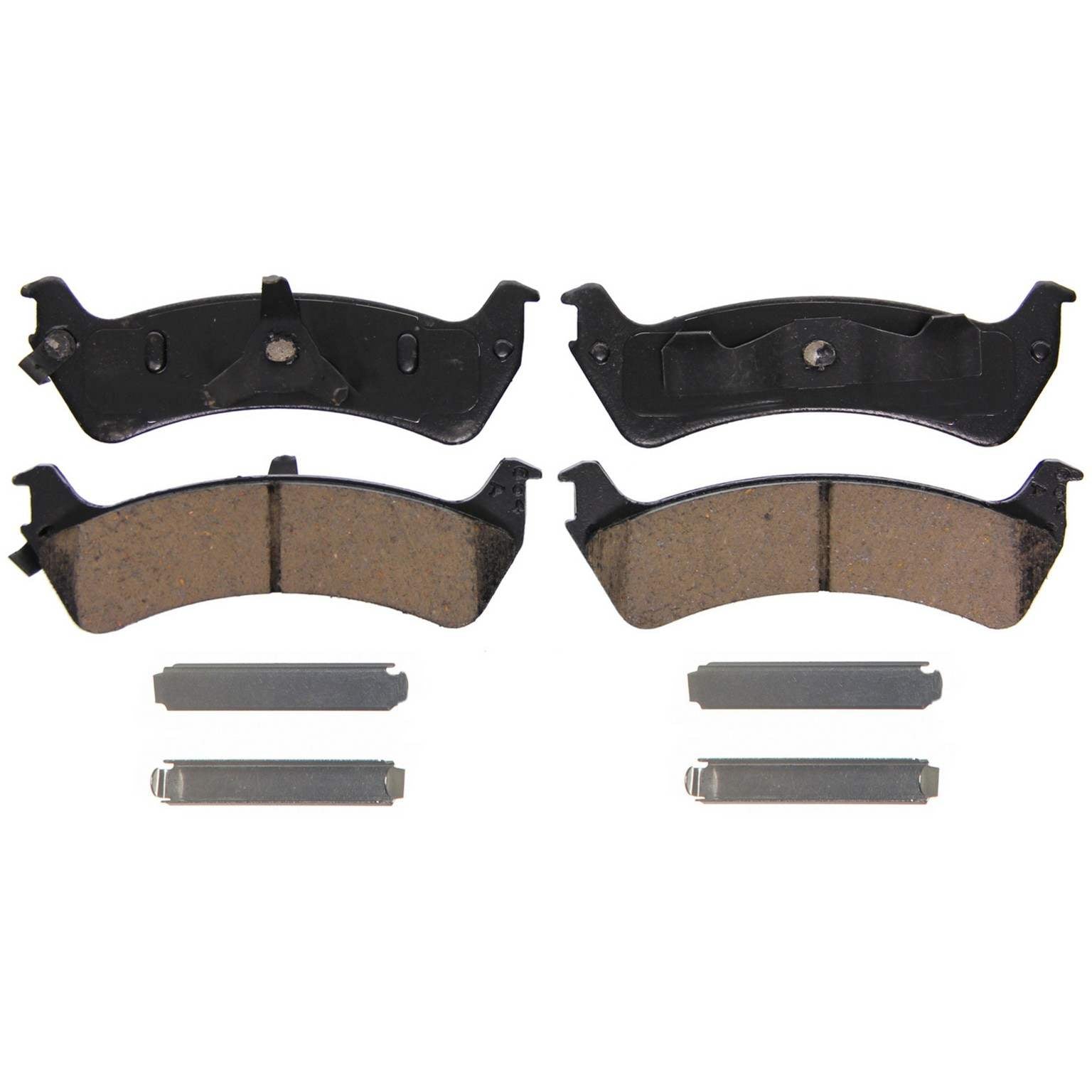 Wagner Brake Disc Brake Pad Set  top view frsport ZD667