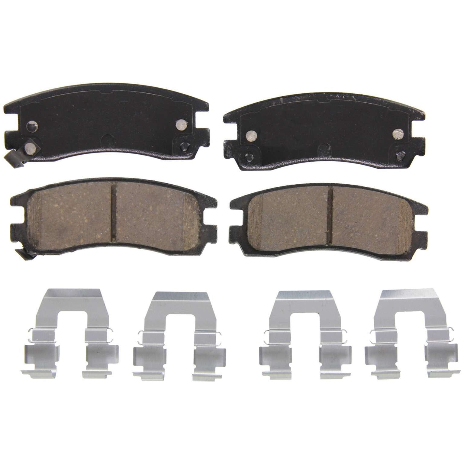 Wagner Brake Disc Brake Pad Set  top view frsport ZD698