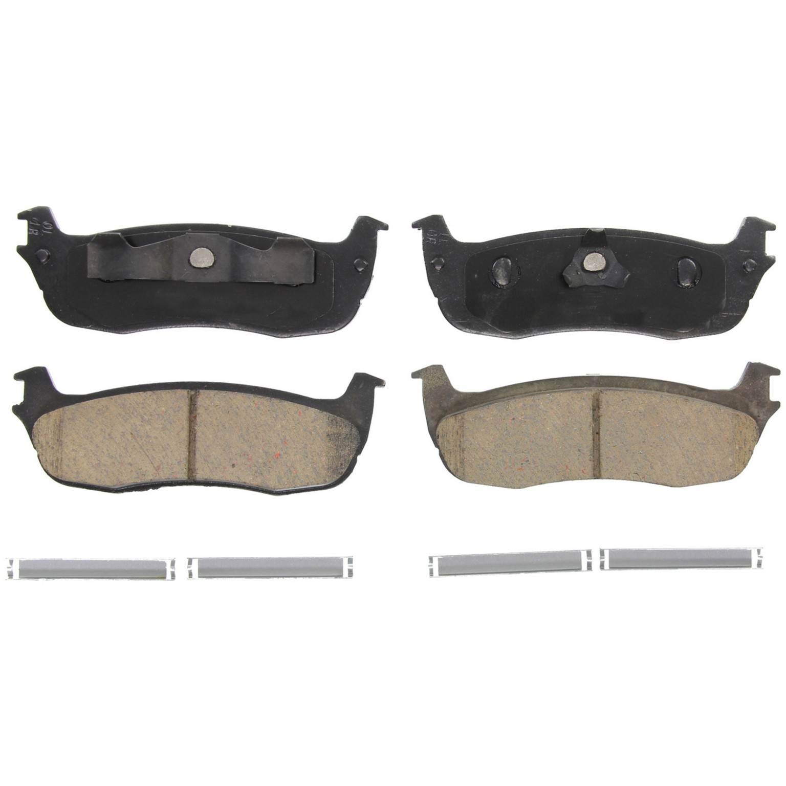 Wagner Brake Disc Brake Pad Set  top view frsport ZD711