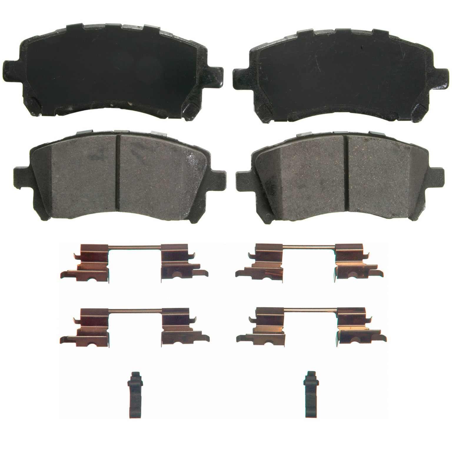 wagner brake disc brake pad set  frsport zd721