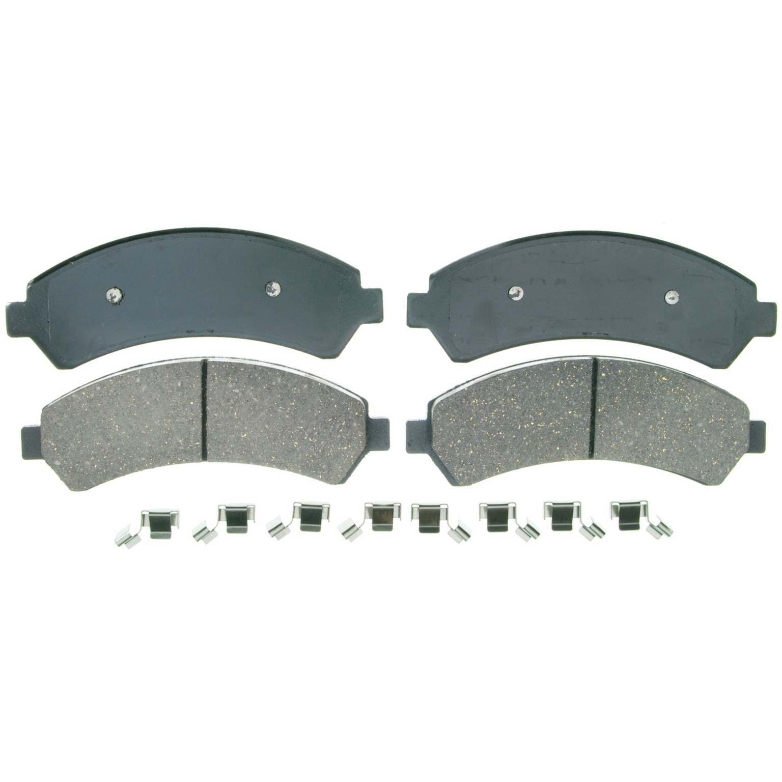 Wagner Brake Disc Brake Pad Set  top view frsport ZD726