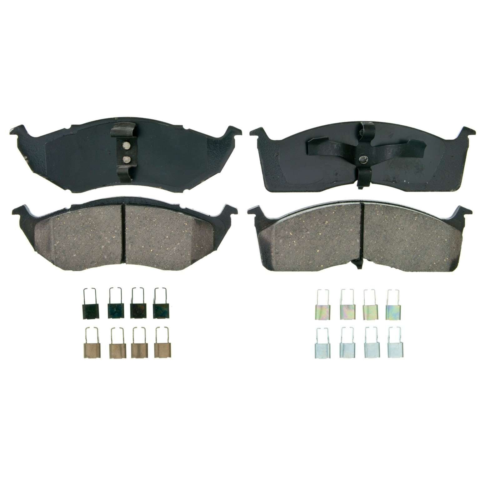 Wagner Brake Disc Brake Pad Set  top view frsport ZD730B