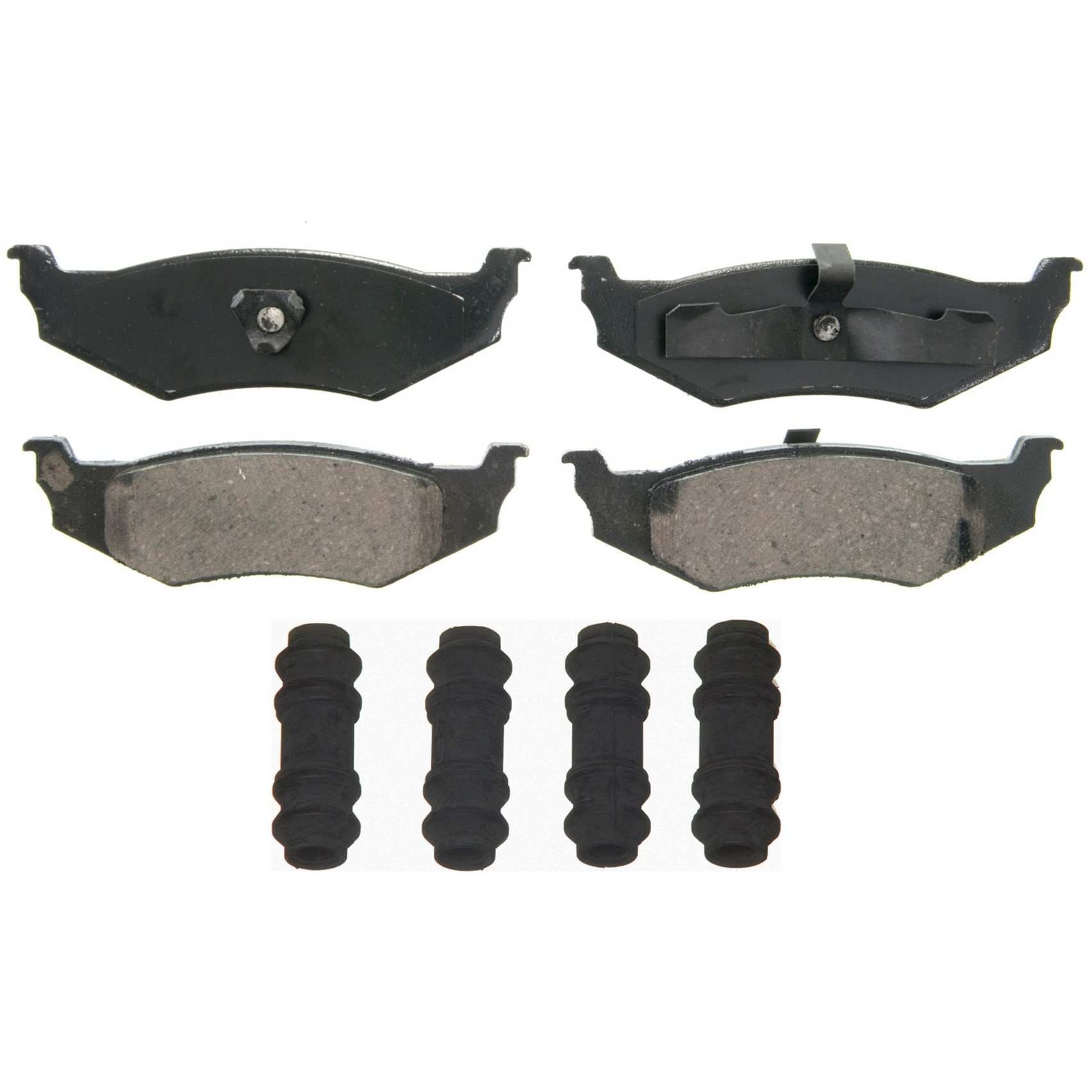 Wagner Brake Disc Brake Pad Set  top view frsport ZD759