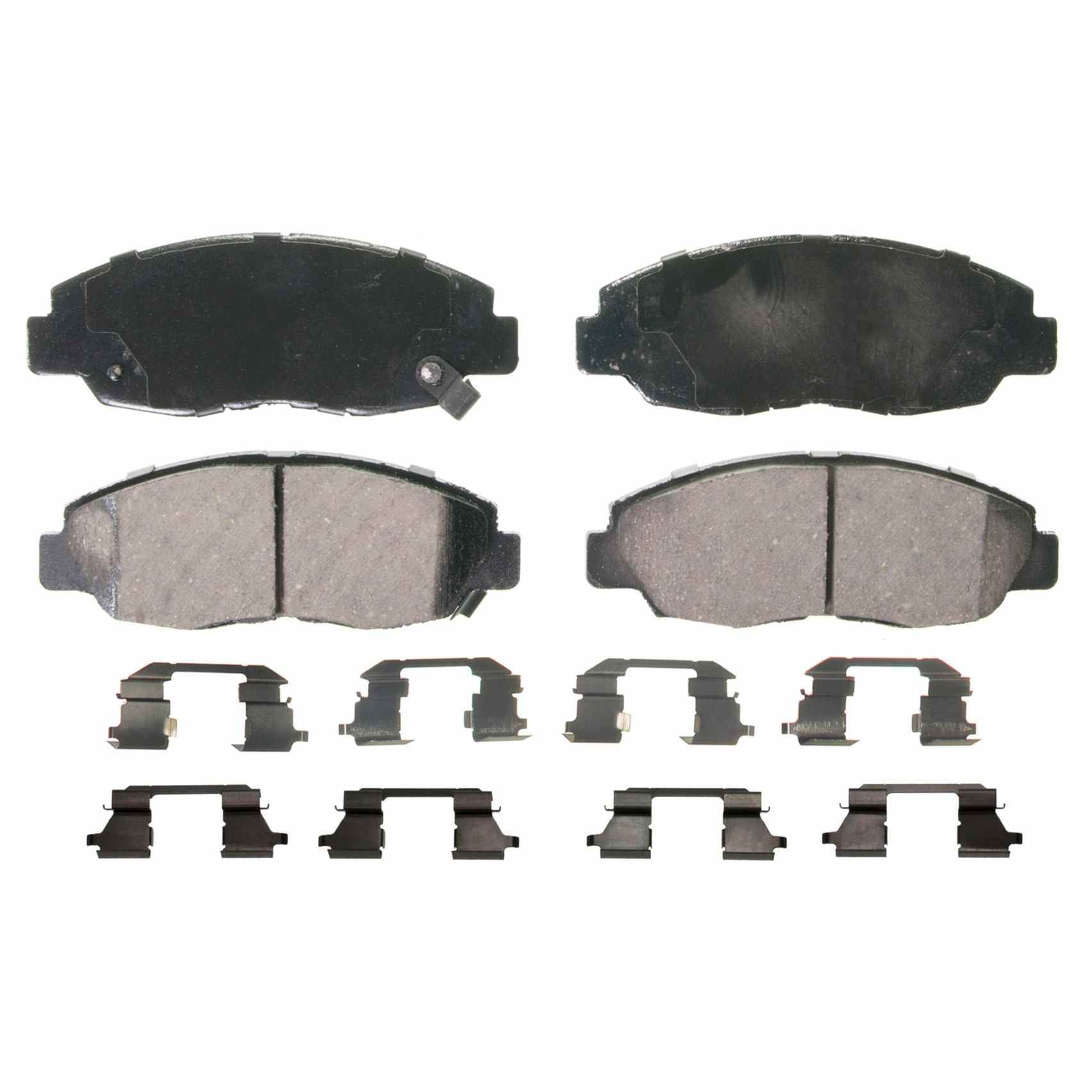 Wagner Brake Disc Brake Pad Set  top view frsport ZD764