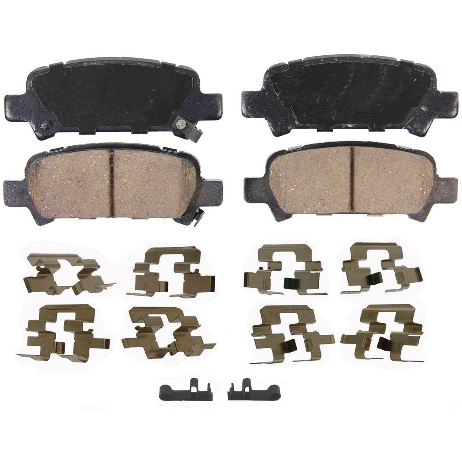 Wagner Brake Disc Brake Pad Set  top view frsport ZD770