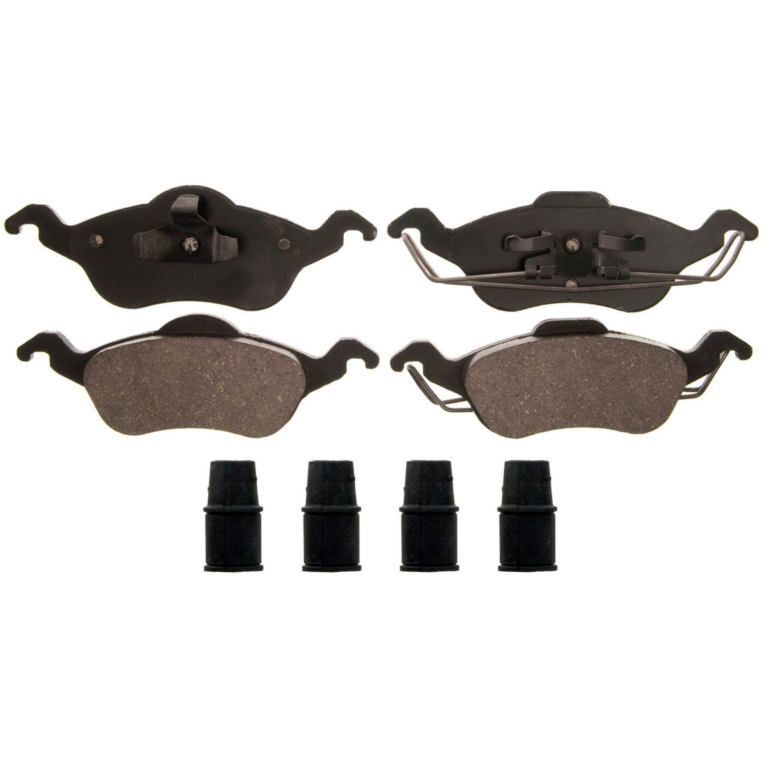 Wagner Brake Disc Brake Pad Set  top view frsport ZD816