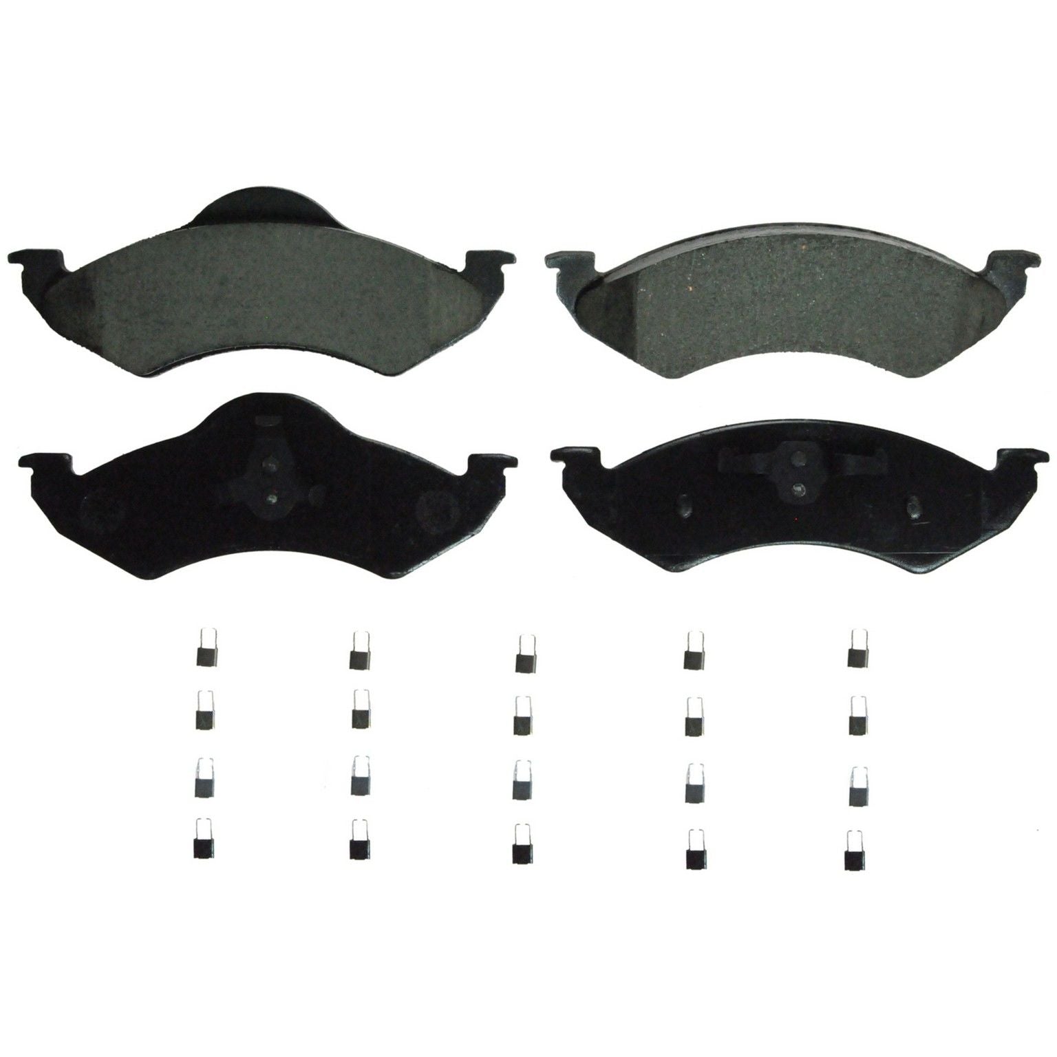 Wagner Brake Disc Brake Pad Set  top view frsport ZD820