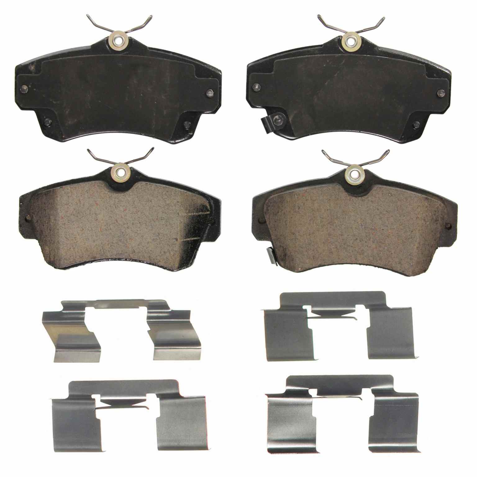 Wagner Brake Disc Brake Pad Set  top view frsport ZD841