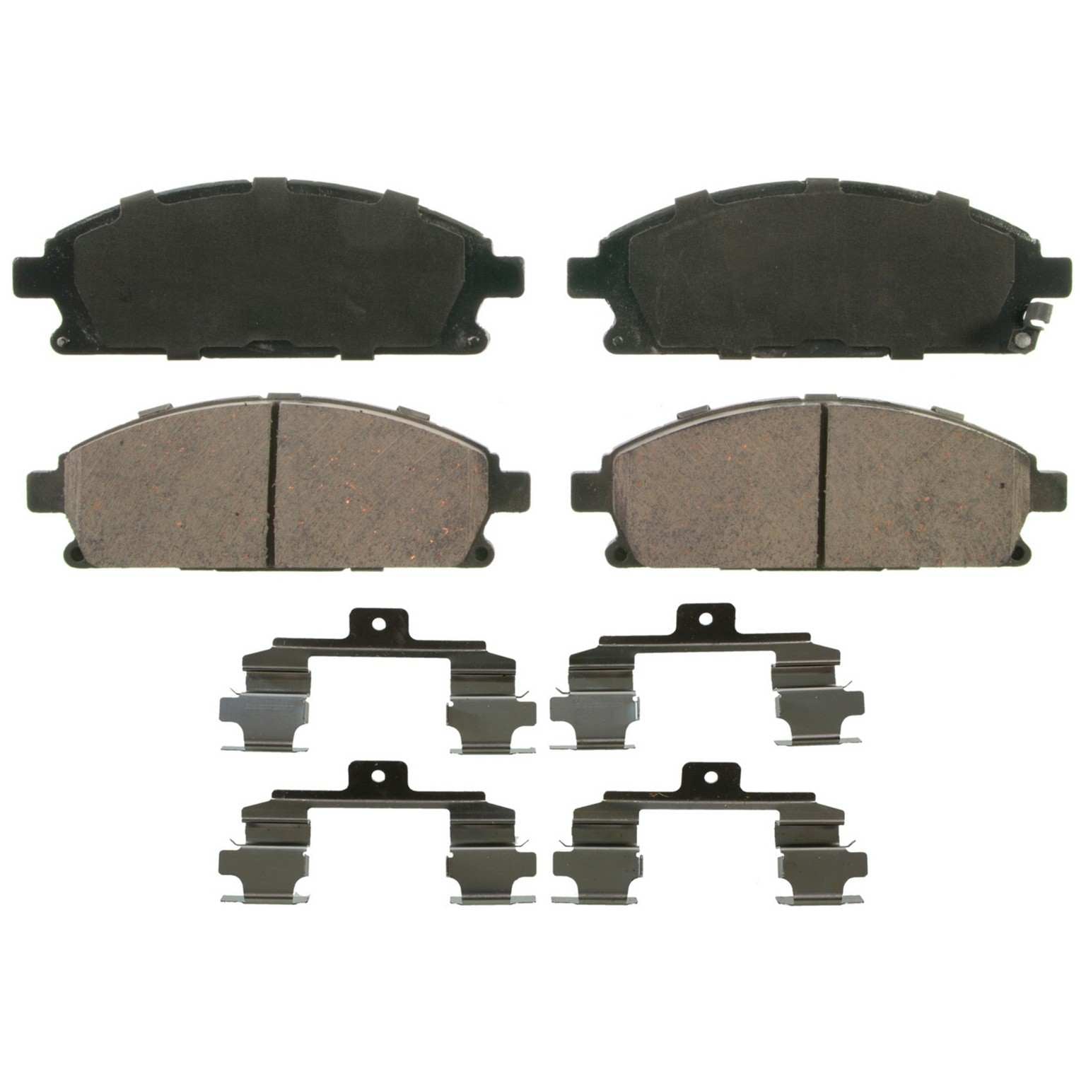 Wagner Brake Disc Brake Pad Set  top view frsport ZD855A