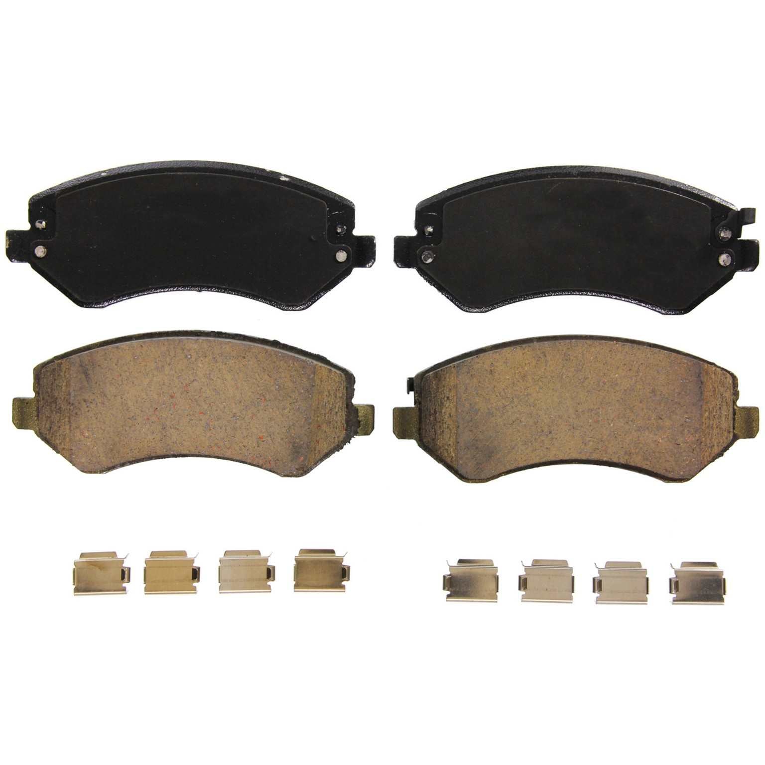 Wagner Brake Disc Brake Pad Set  top view frsport ZD856