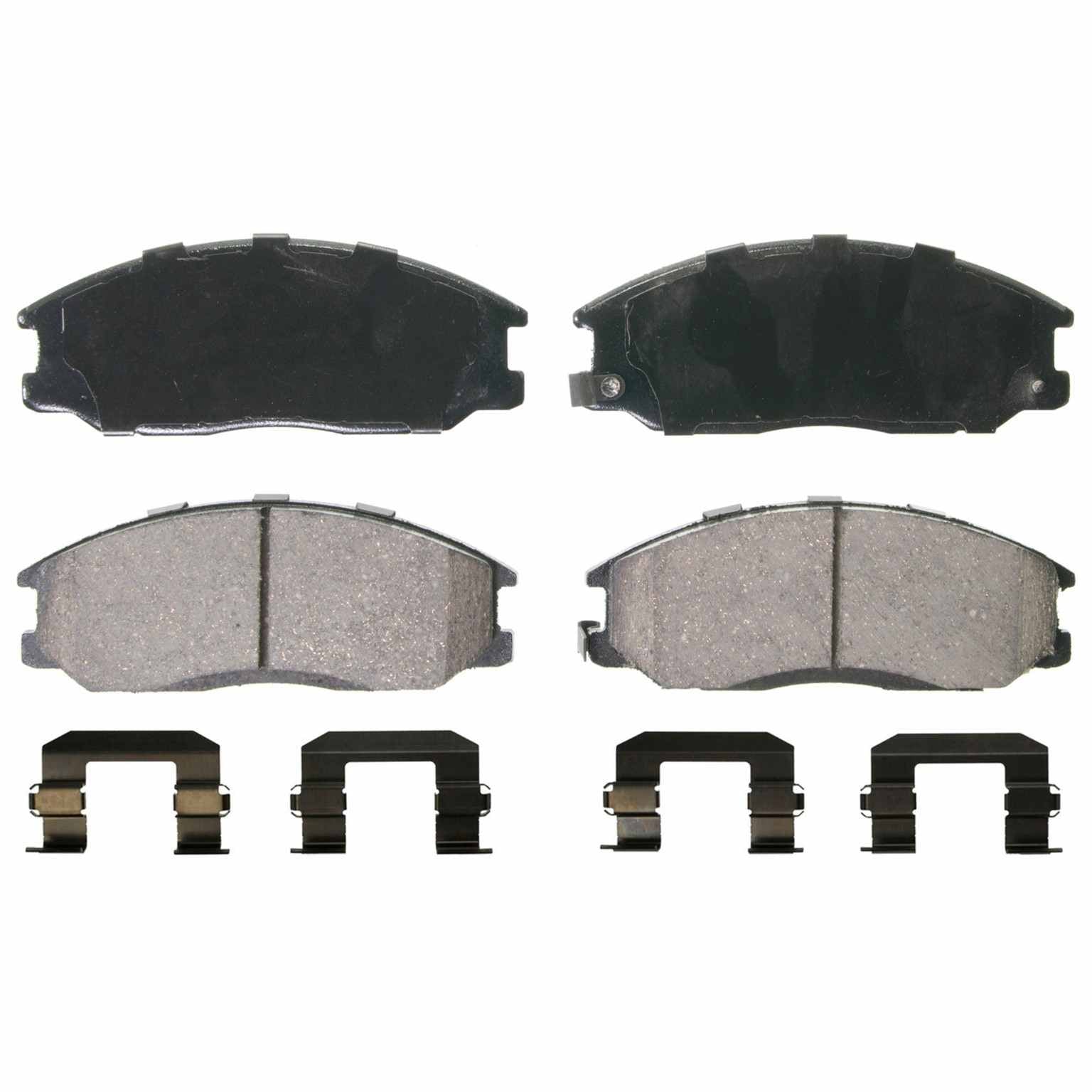 Wagner Brake Disc Brake Pad Set  top view frsport ZD864