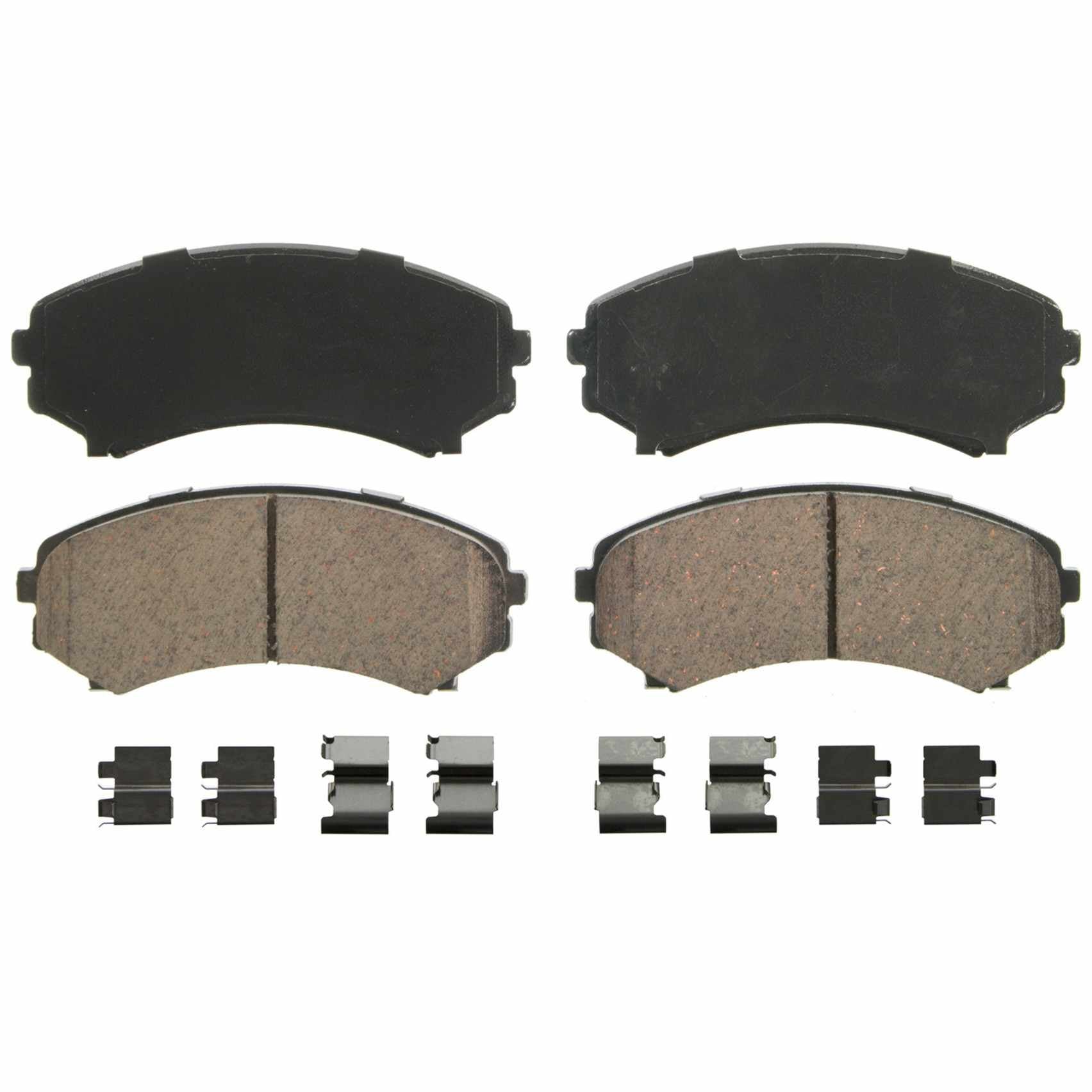 Wagner Brake Disc Brake Pad Set  top view frsport ZD867