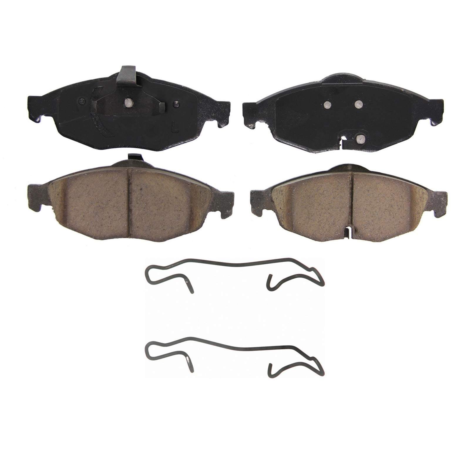 wagner brake disc brake pad set  frsport zd869