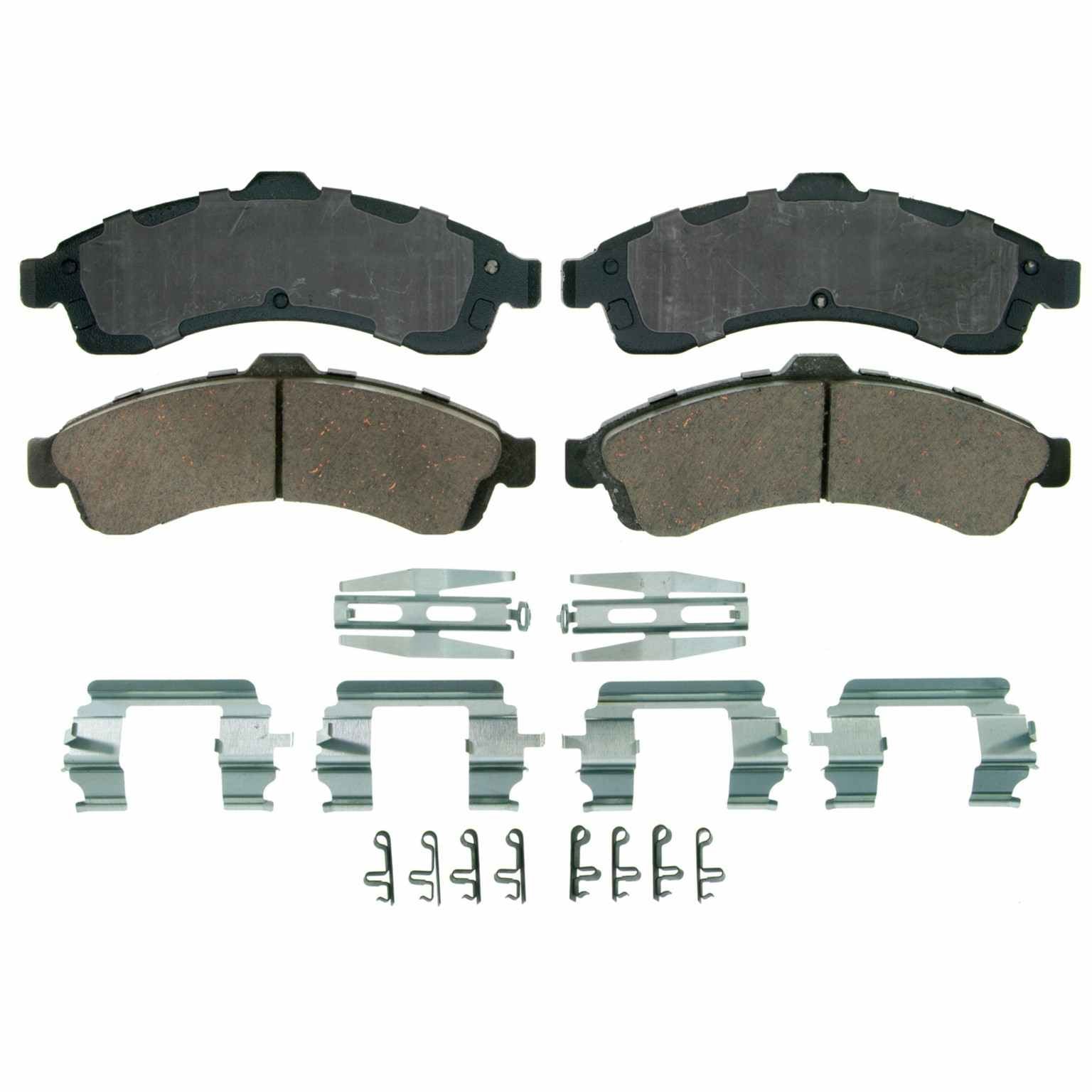 Wagner Brake Disc Brake Pad Set  top view frsport ZD882