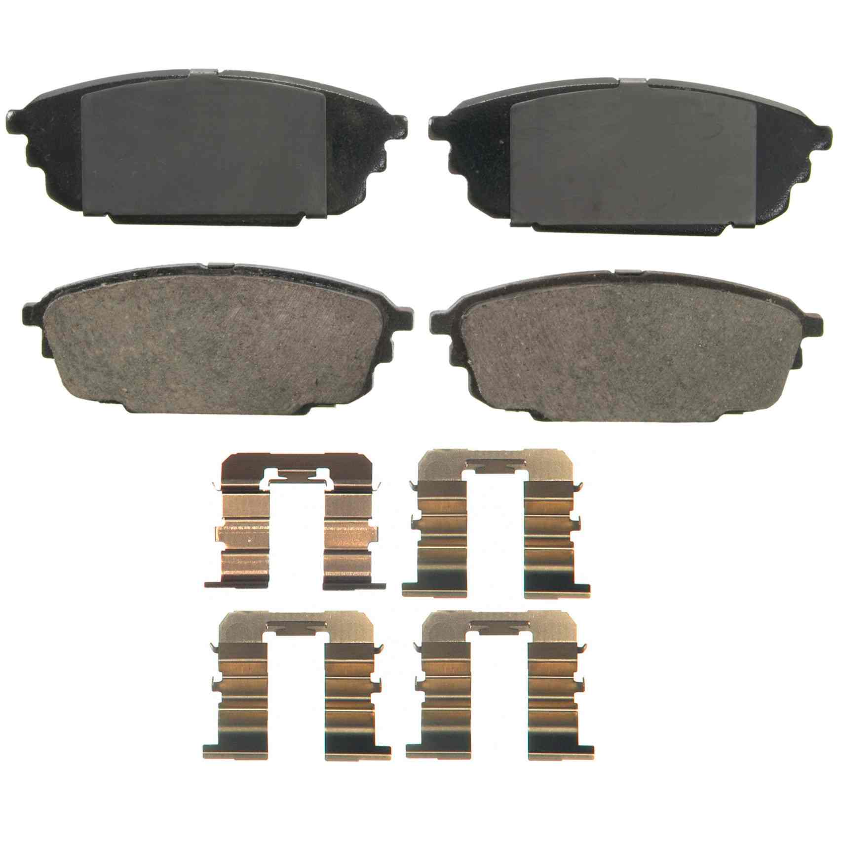 Wagner Brake Disc Brake Pad Set  top view frsport ZD892