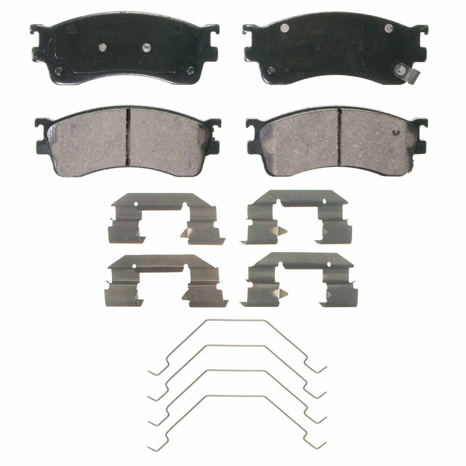 wagner brake disc brake pad set  frsport zd893