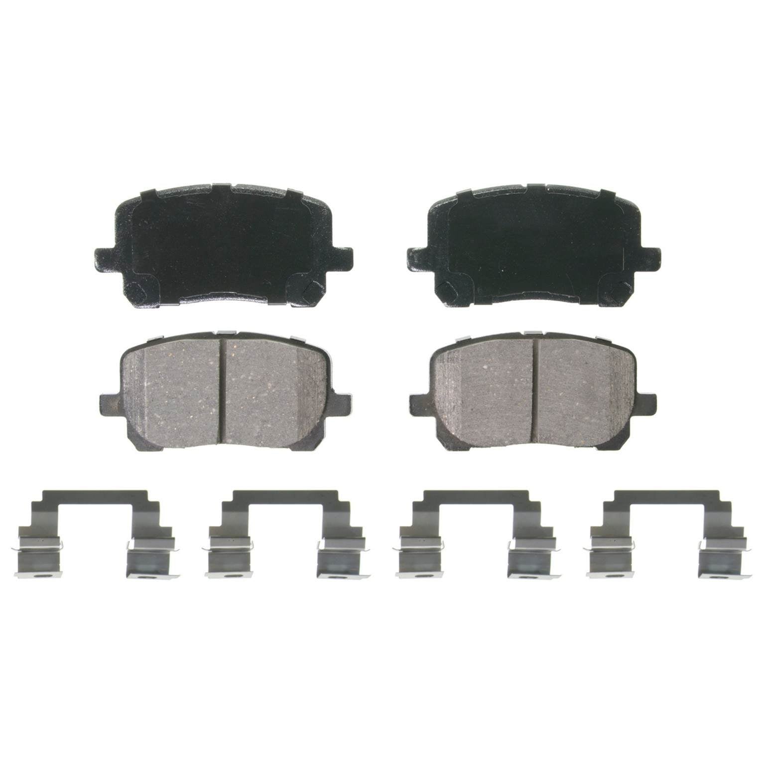 Wagner Brake Disc Brake Pad Set  top view frsport ZD923