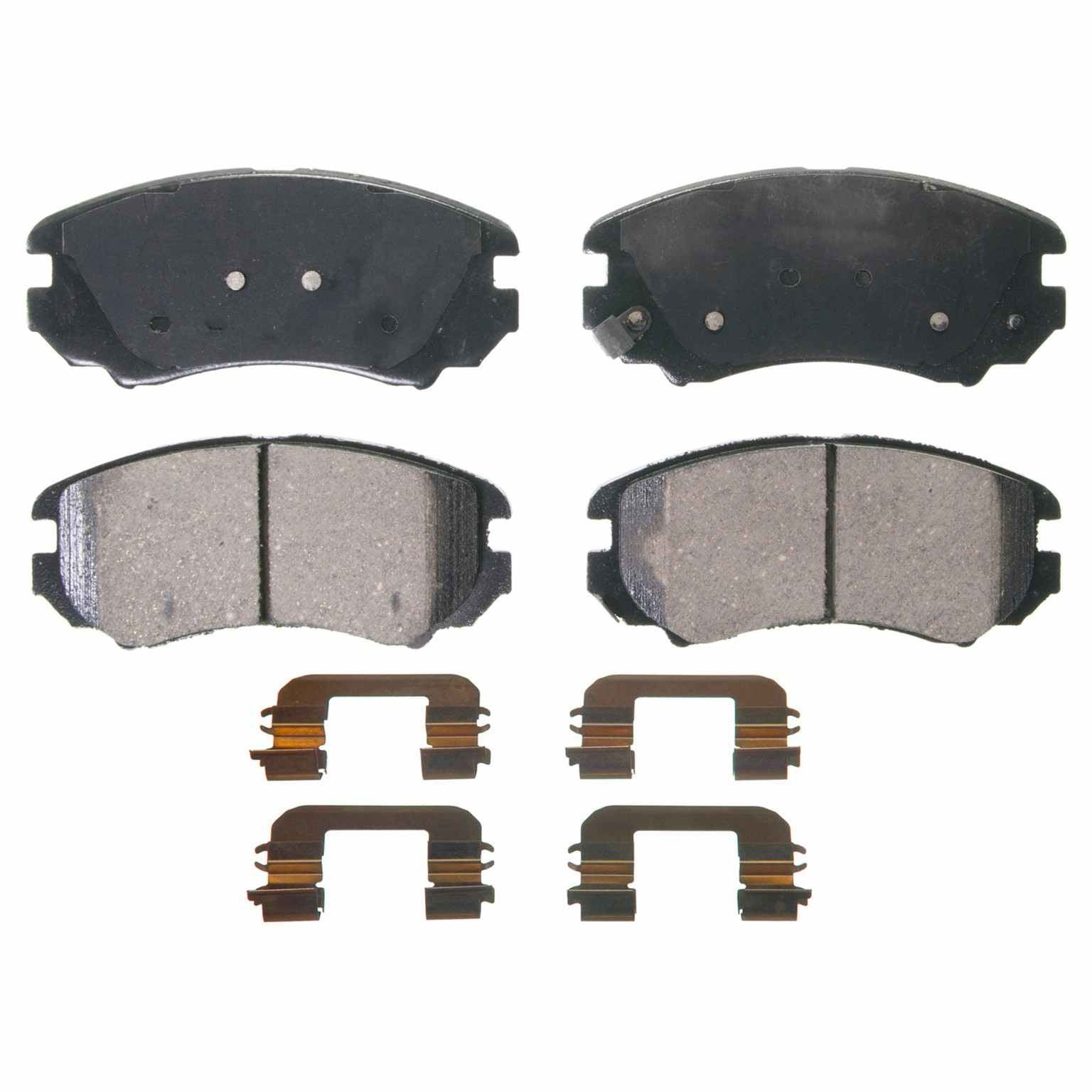 wagner brake disc brake pad set  frsport zd924