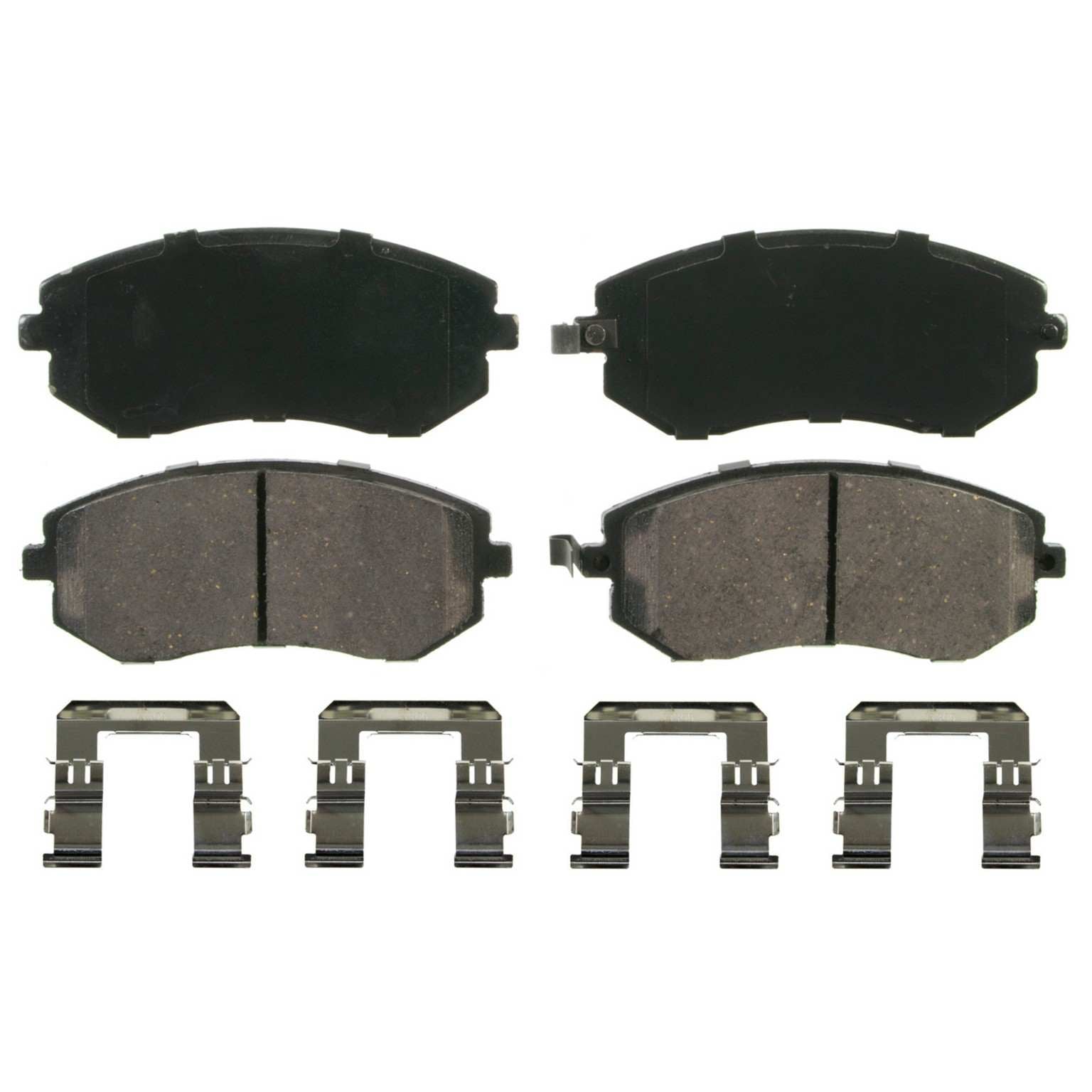 Wagner Brake Disc Brake Pad Set  top view frsport ZD929A