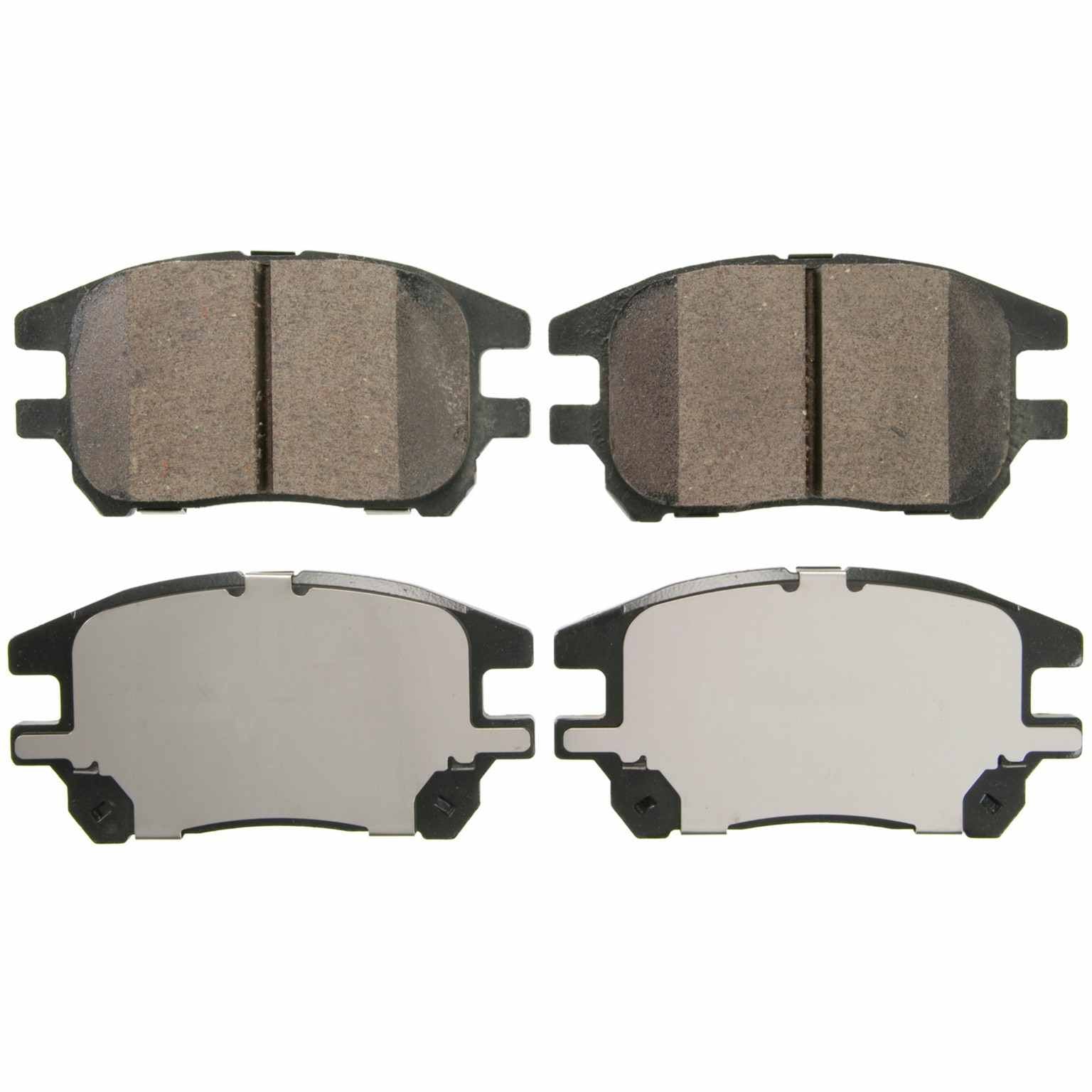 Wagner Brake Disc Brake Pad Set  top view frsport ZD930