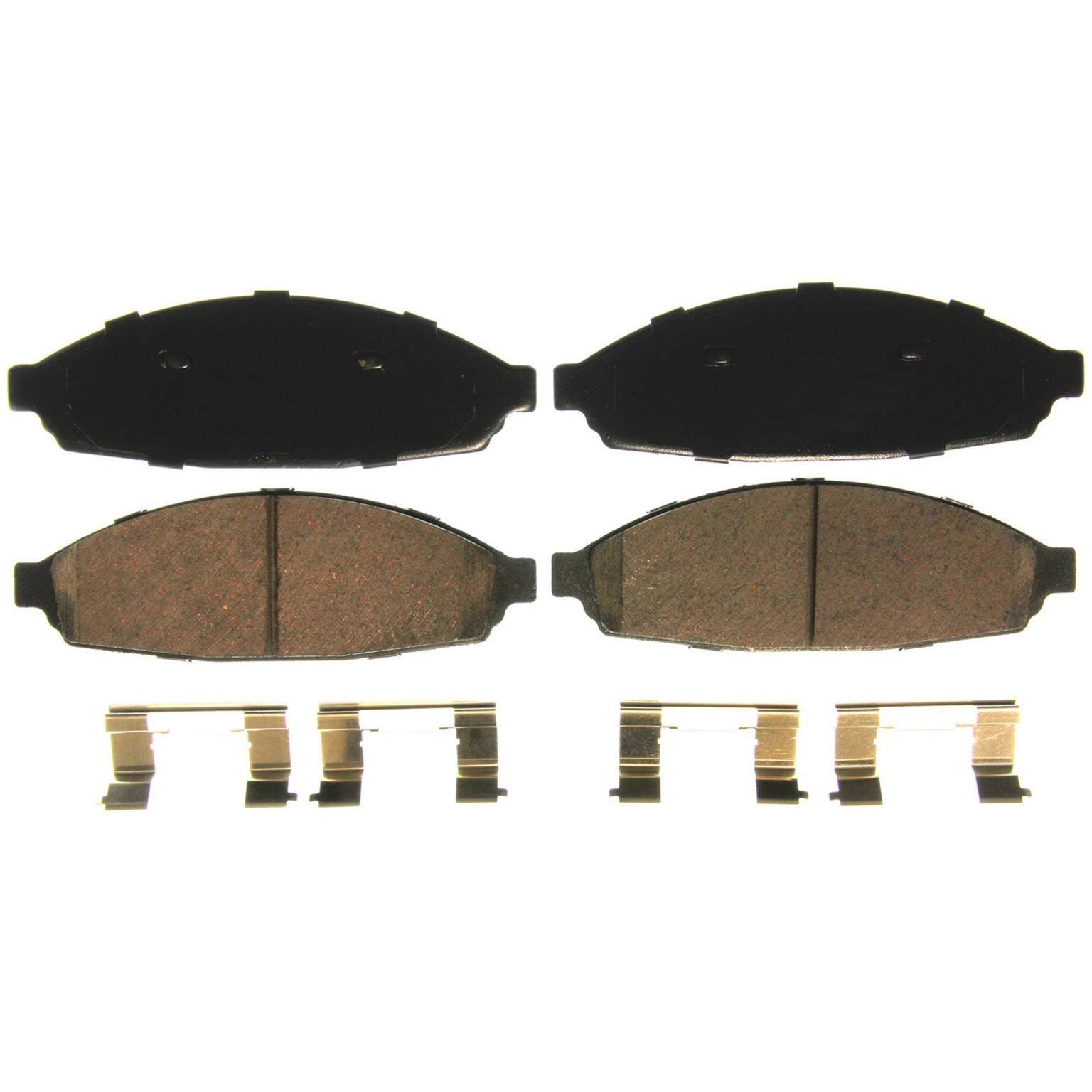 Wagner Brake Disc Brake Pad Set  top view frsport ZD931