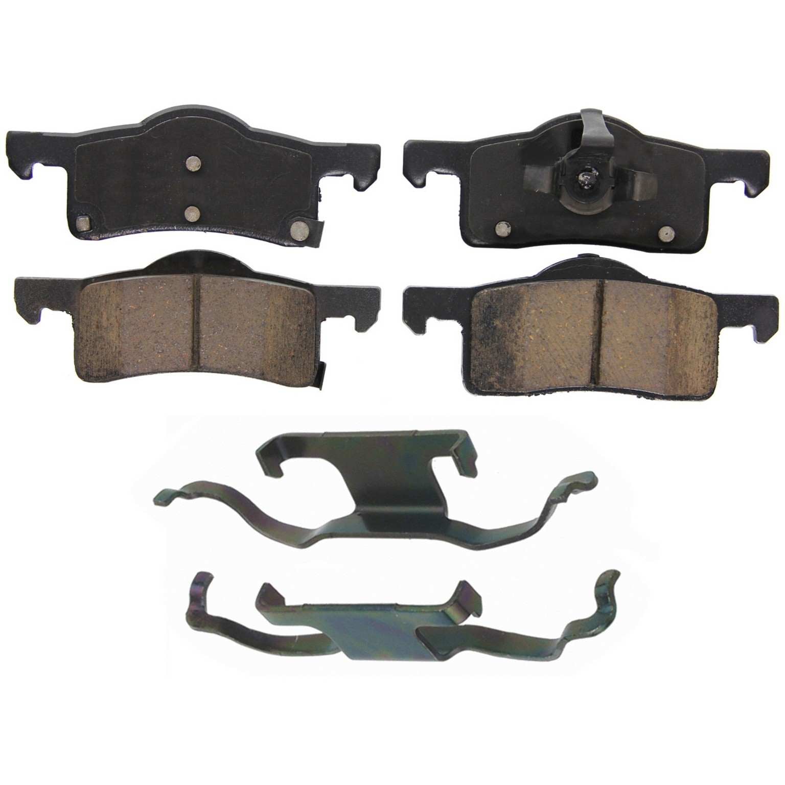 Wagner Brake Disc Brake Pad Set  top view frsport ZD935