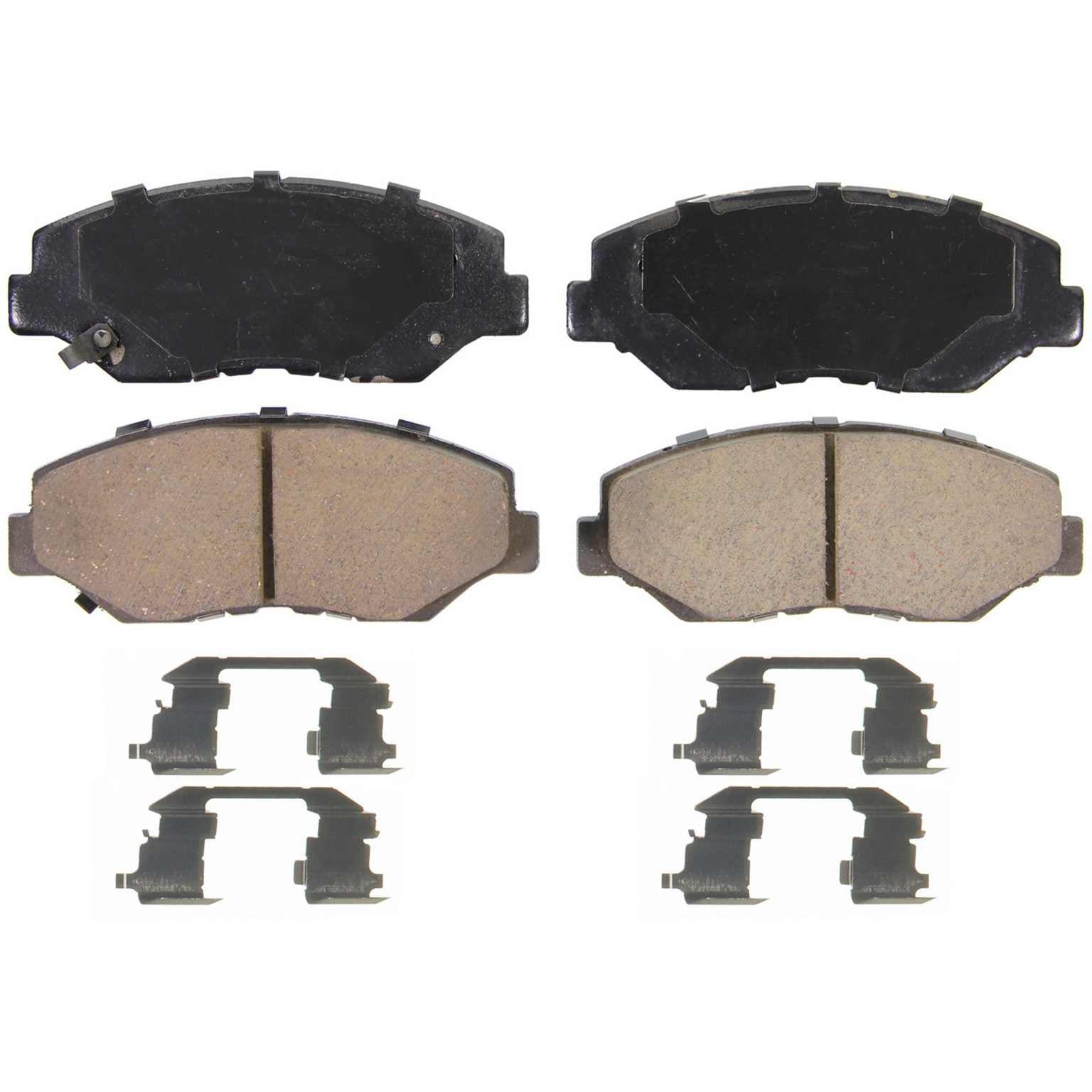 wagner brake disc brake pad set  frsport zd943