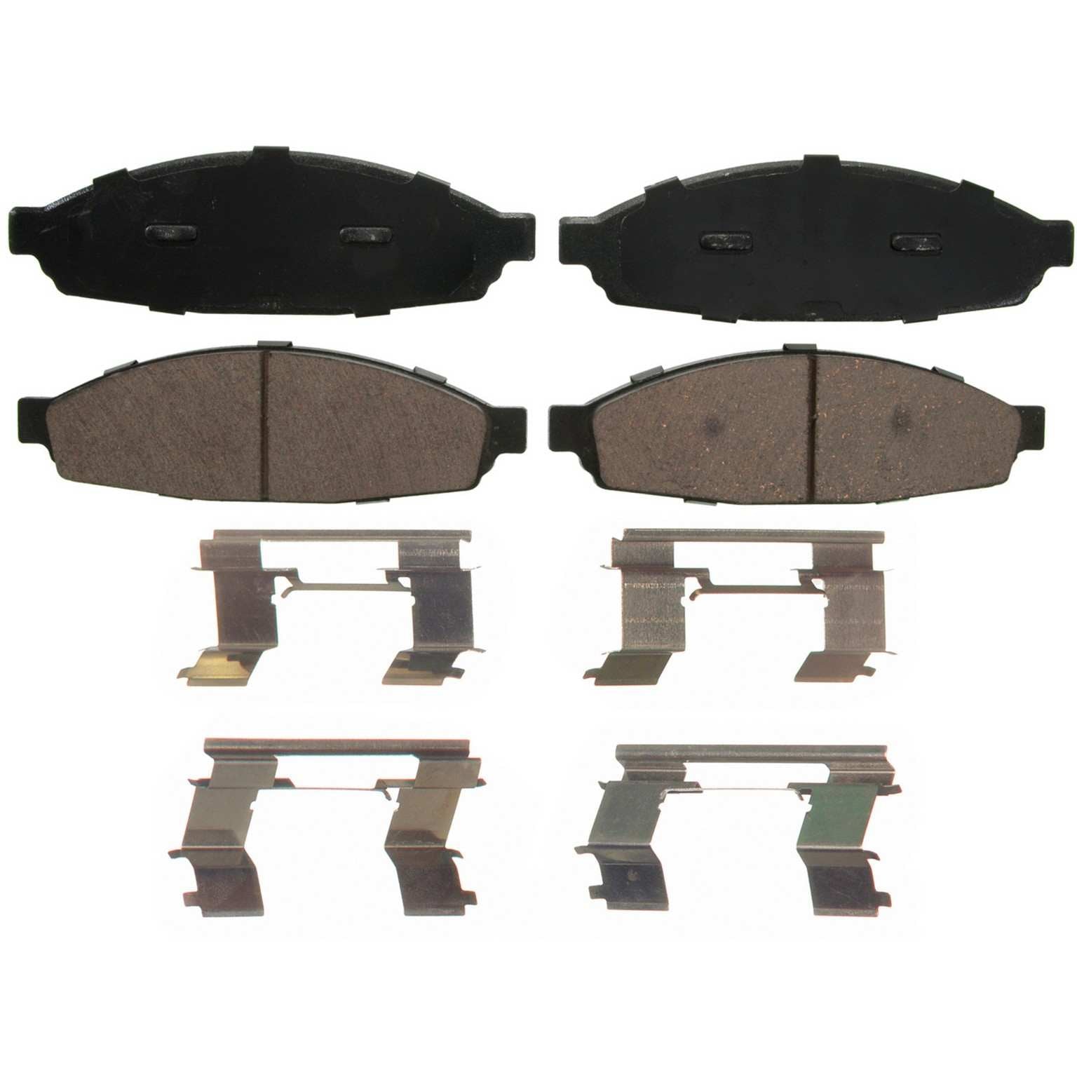 Wagner Brake Disc Brake Pad Set  top view frsport ZD953