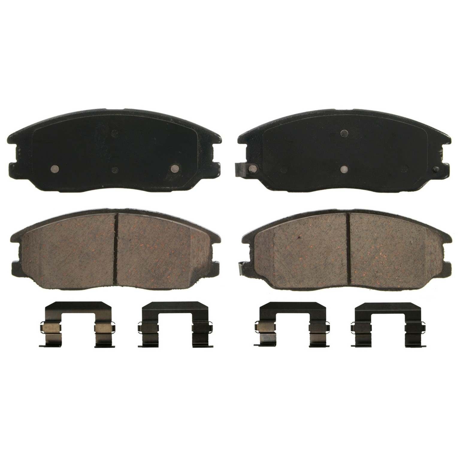 Wagner Brake Disc Brake Pad Set  top view frsport ZD955