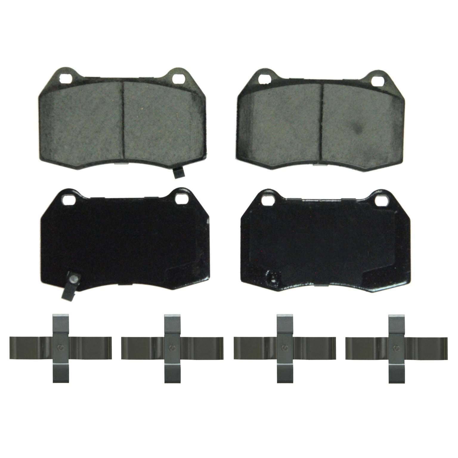 Wagner Brake Disc Brake Pad Set  top view frsport ZD960