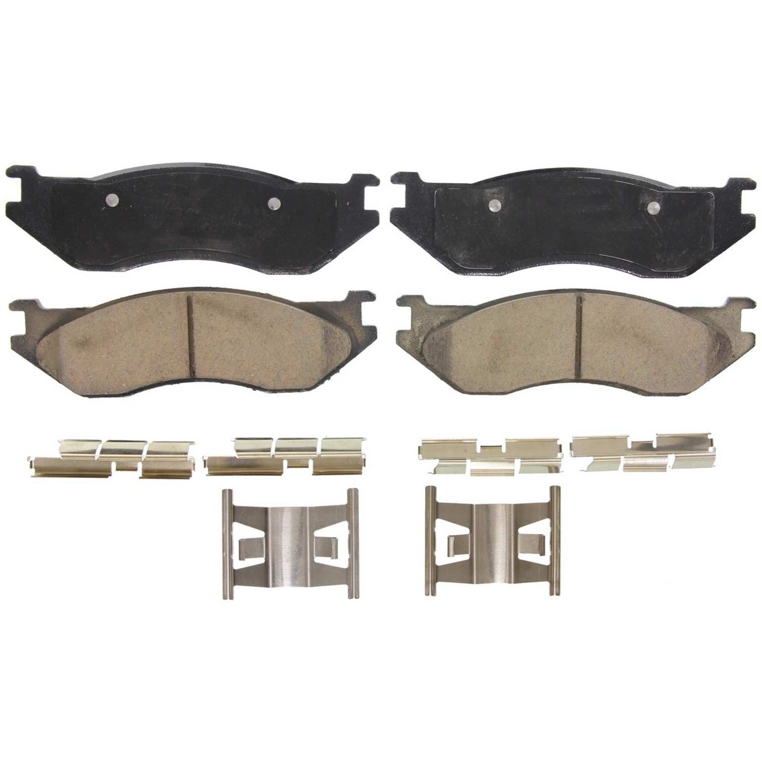 Wagner Brake Disc Brake Pad Set  top view frsport ZD966B