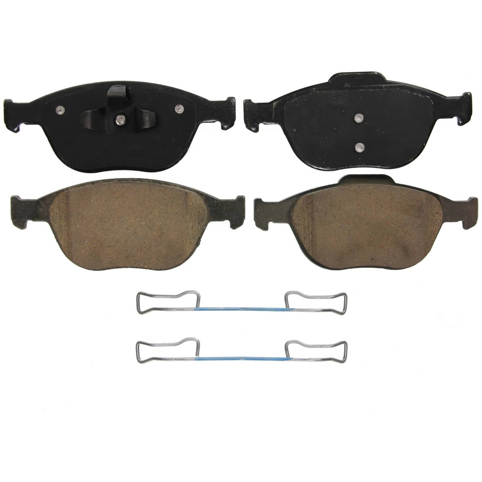 Wagner Brake Disc Brake Pad Set  top view frsport ZD970