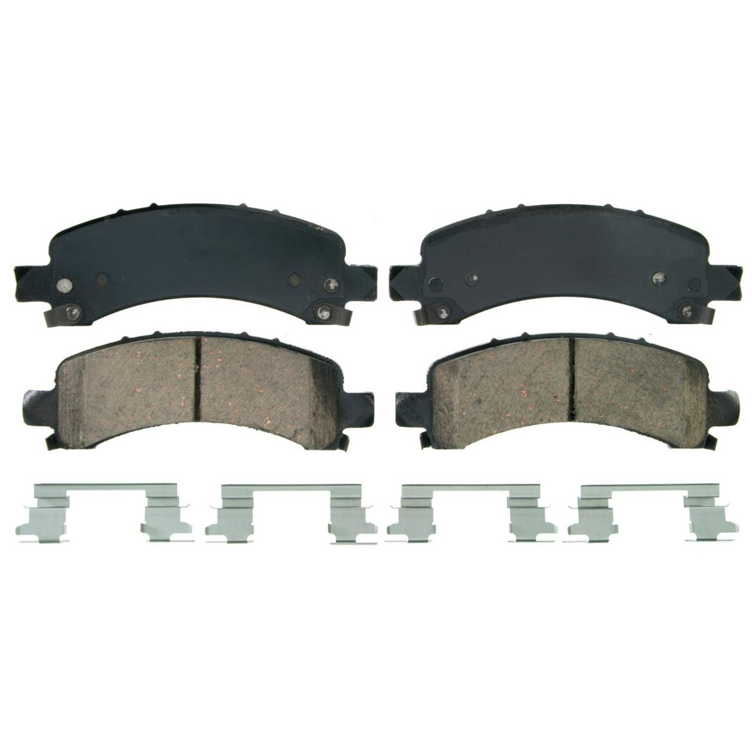 Wagner Brake Disc Brake Pad Set  top view frsport ZD974A