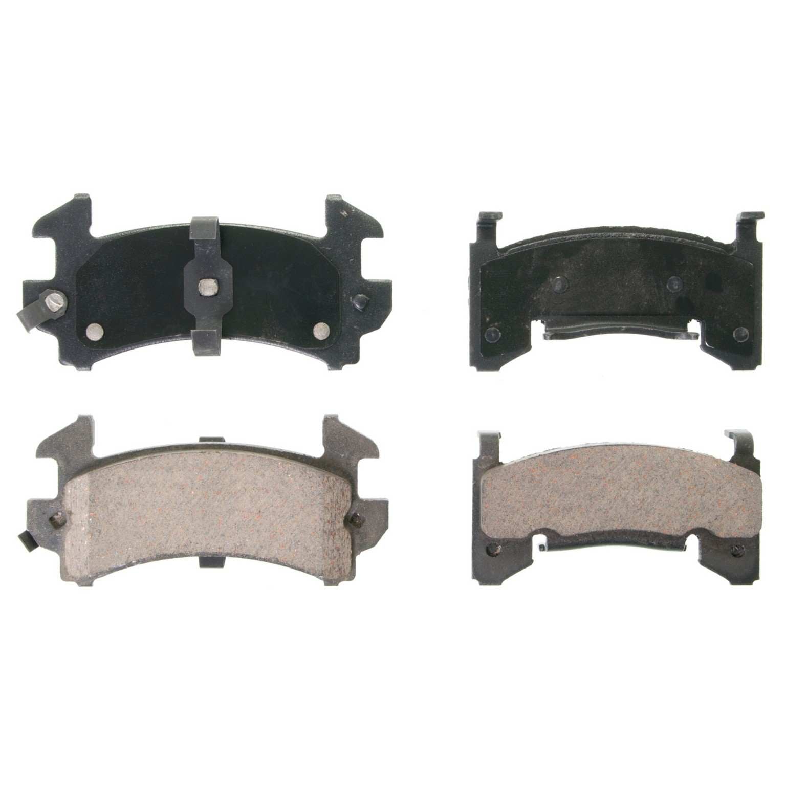 Wagner Brake Disc Brake Pad Set  top view frsport ZD988