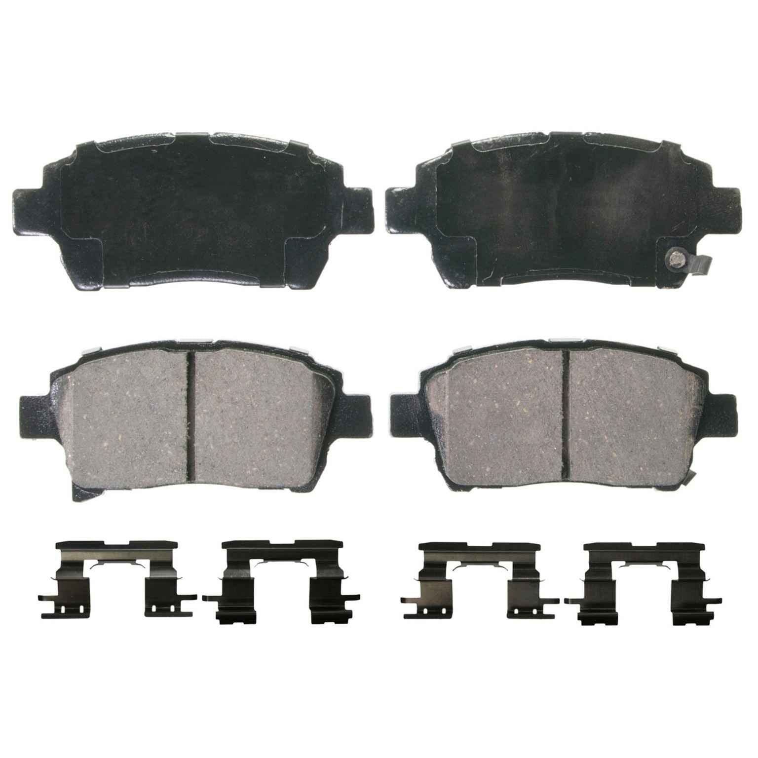 Wagner Brake Disc Brake Pad Set  top view frsport ZD990