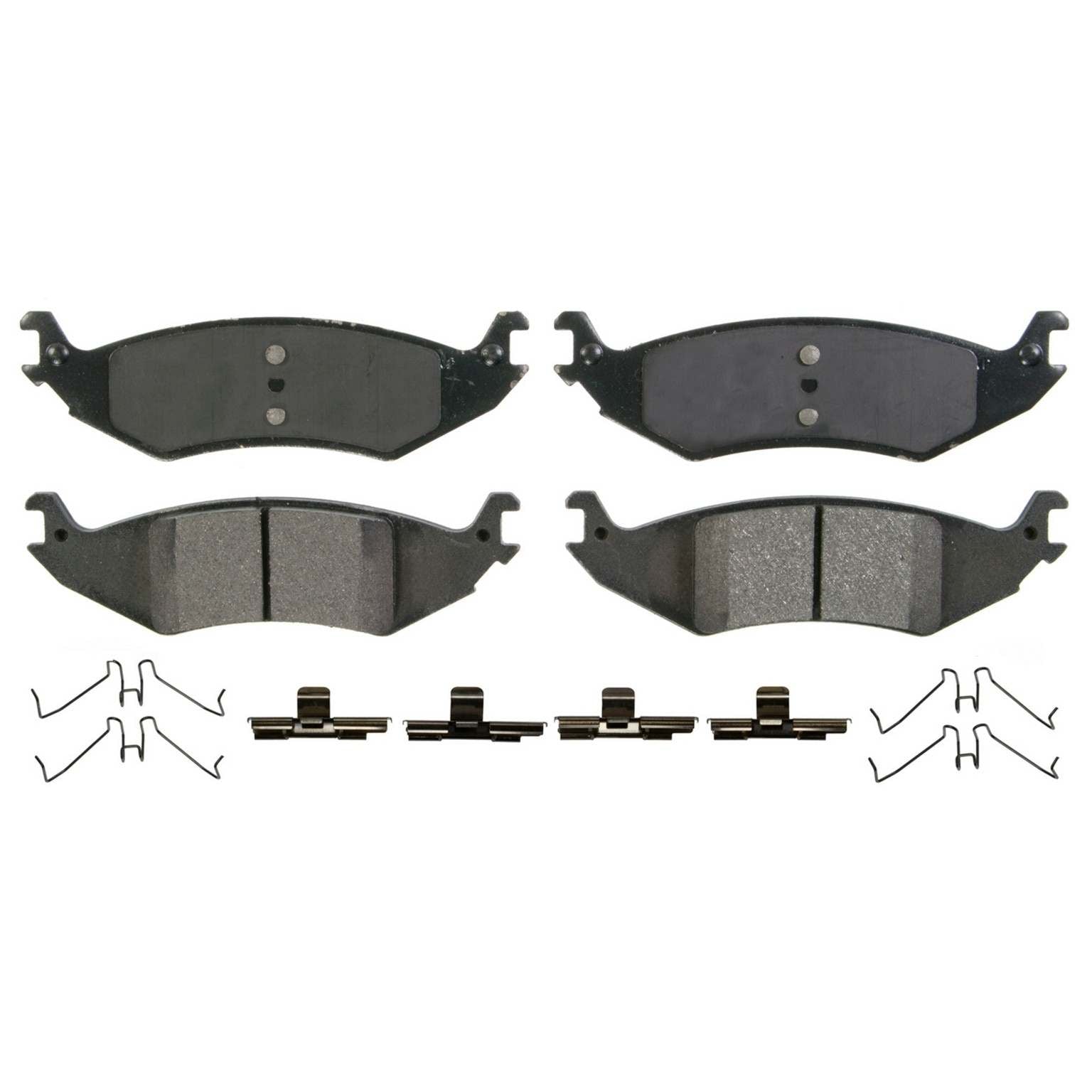 Wagner Brake Disc Brake Pad Set  top view frsport ZX1046